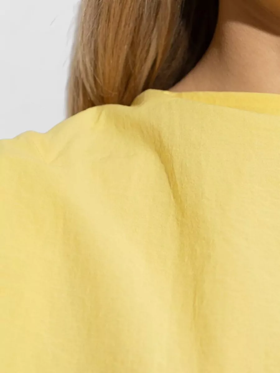 Jacquemus Draped Asymmetric Sleeveless Midi Dress