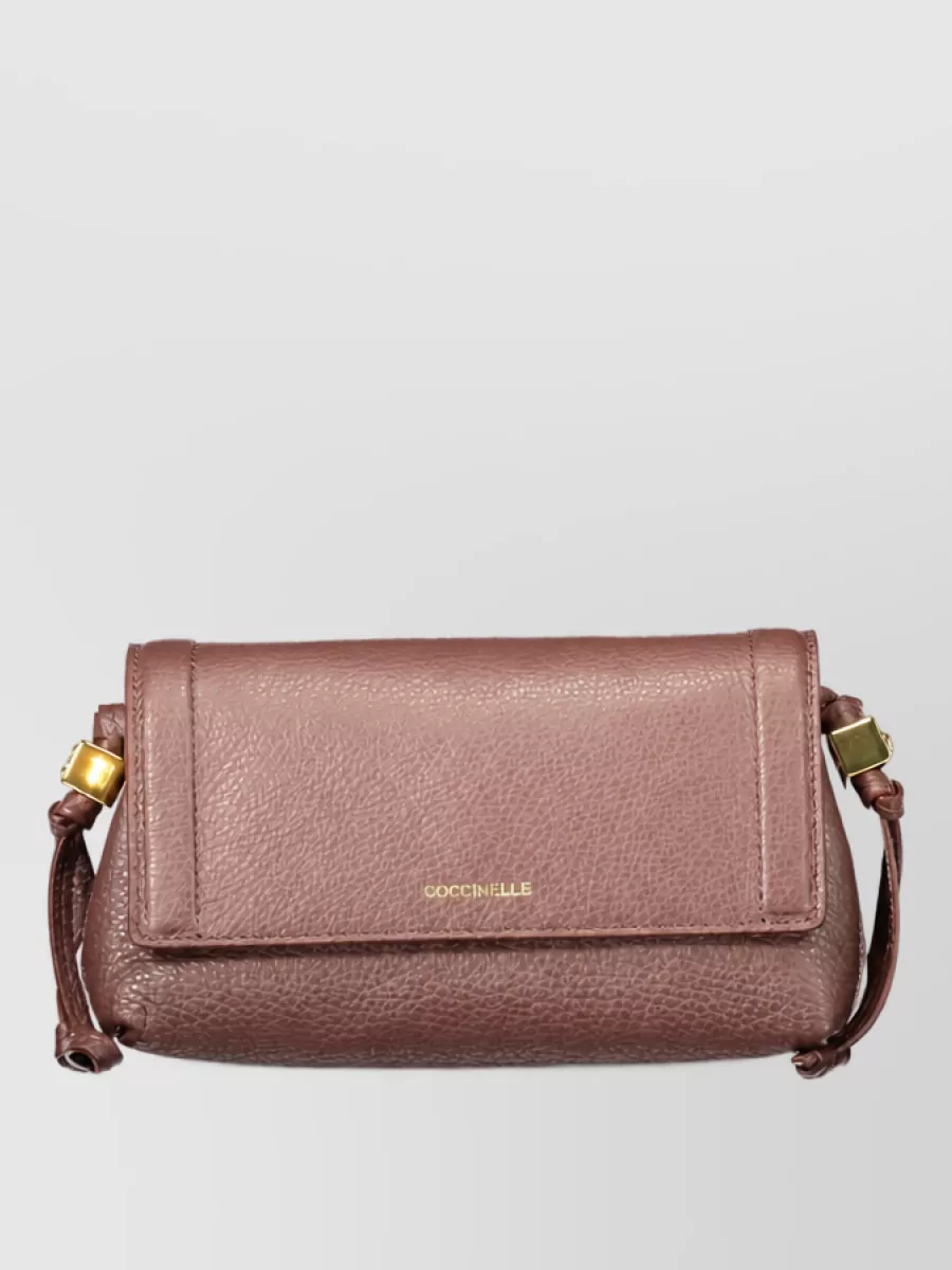 Coccinelle leather clutch bag