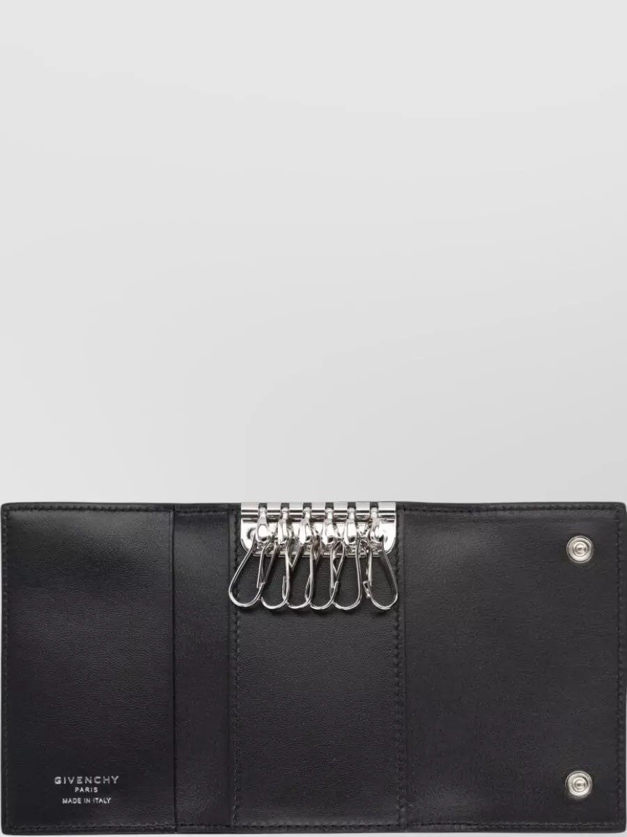 Givenchy Small Wallet And Key Holder Textured