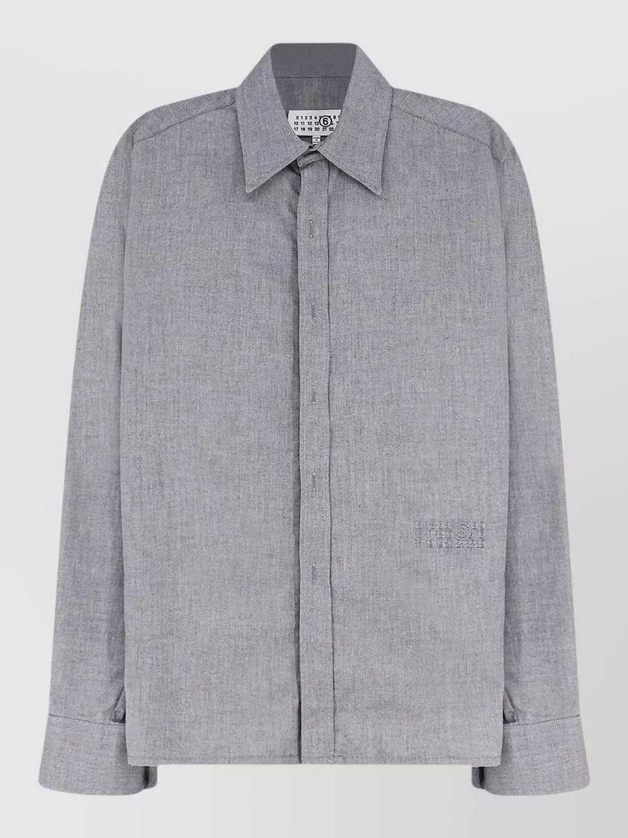 Mm6 Maison Margiela cotton zip shirt