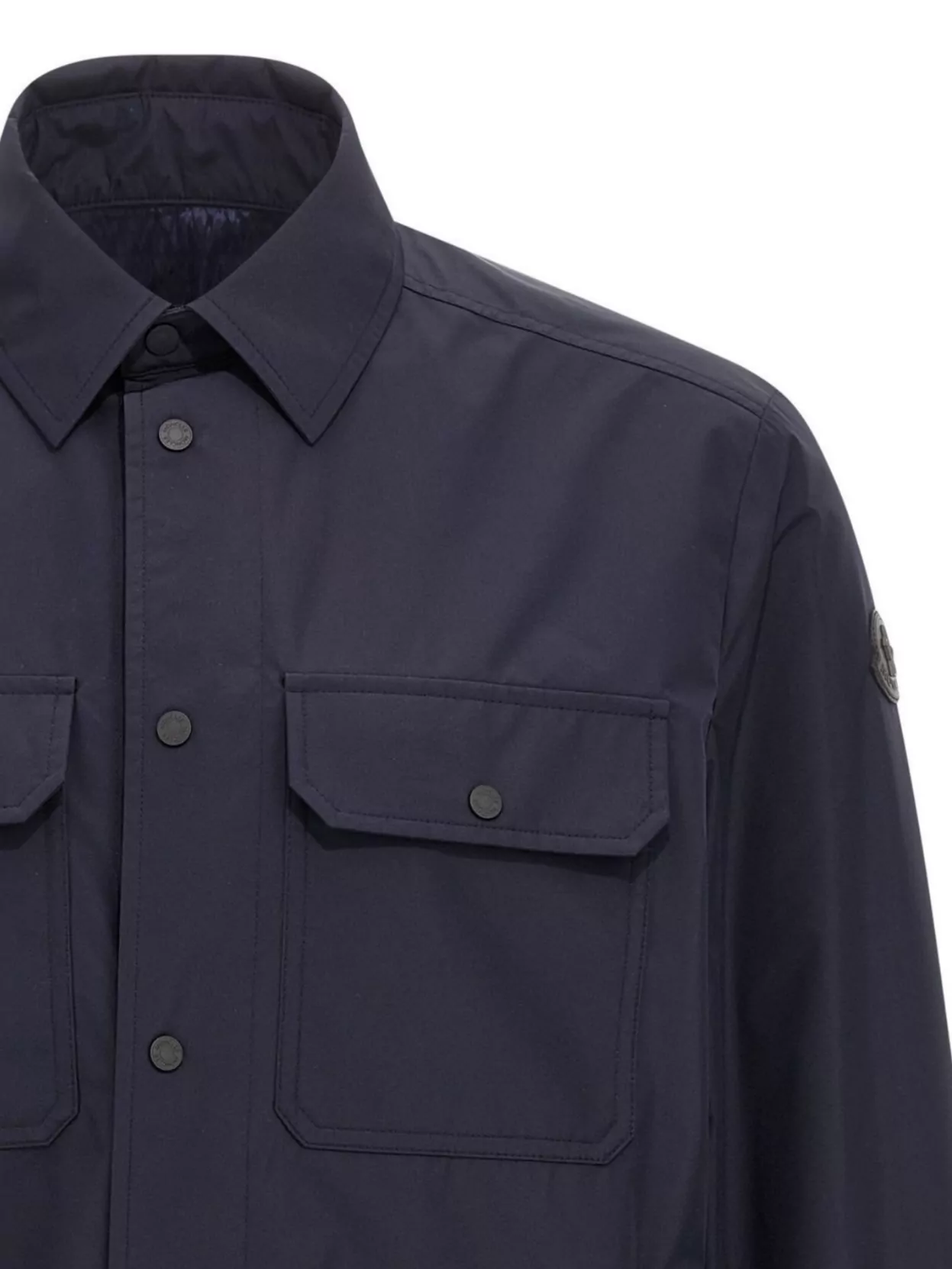 Moncler Performance Fabric Shirt Featuring Pockets