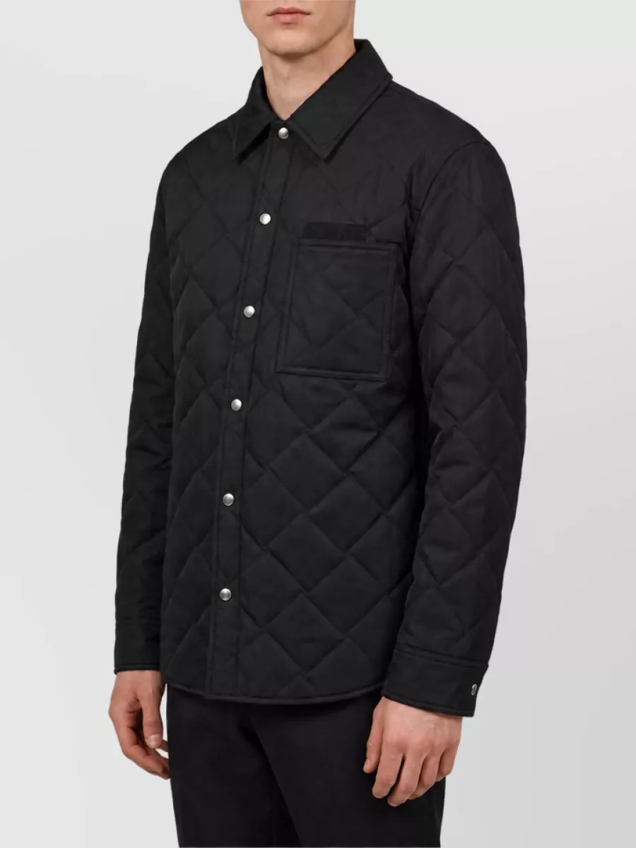 Bottega Veneta Quilted Relaxed-Fit Overshirt