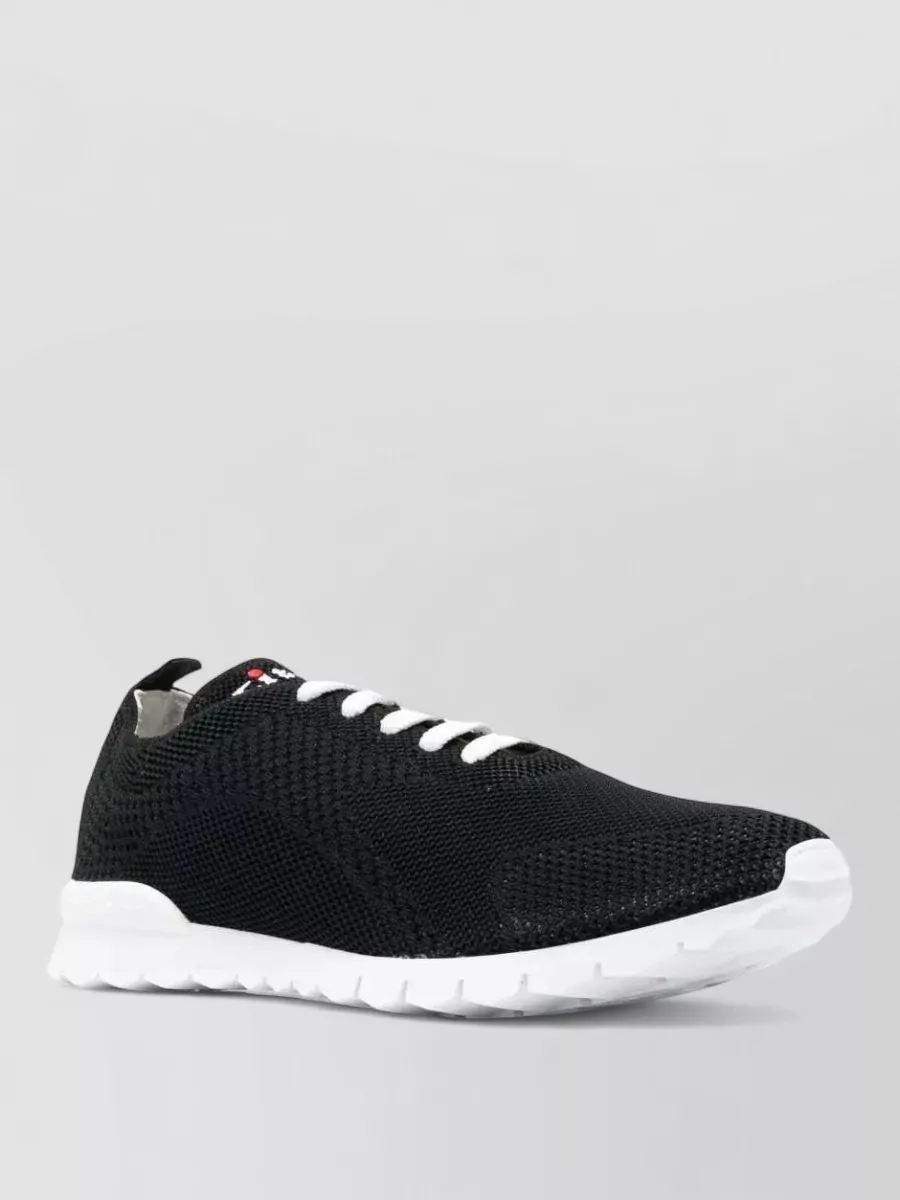 Kiton leather low-top sneakers