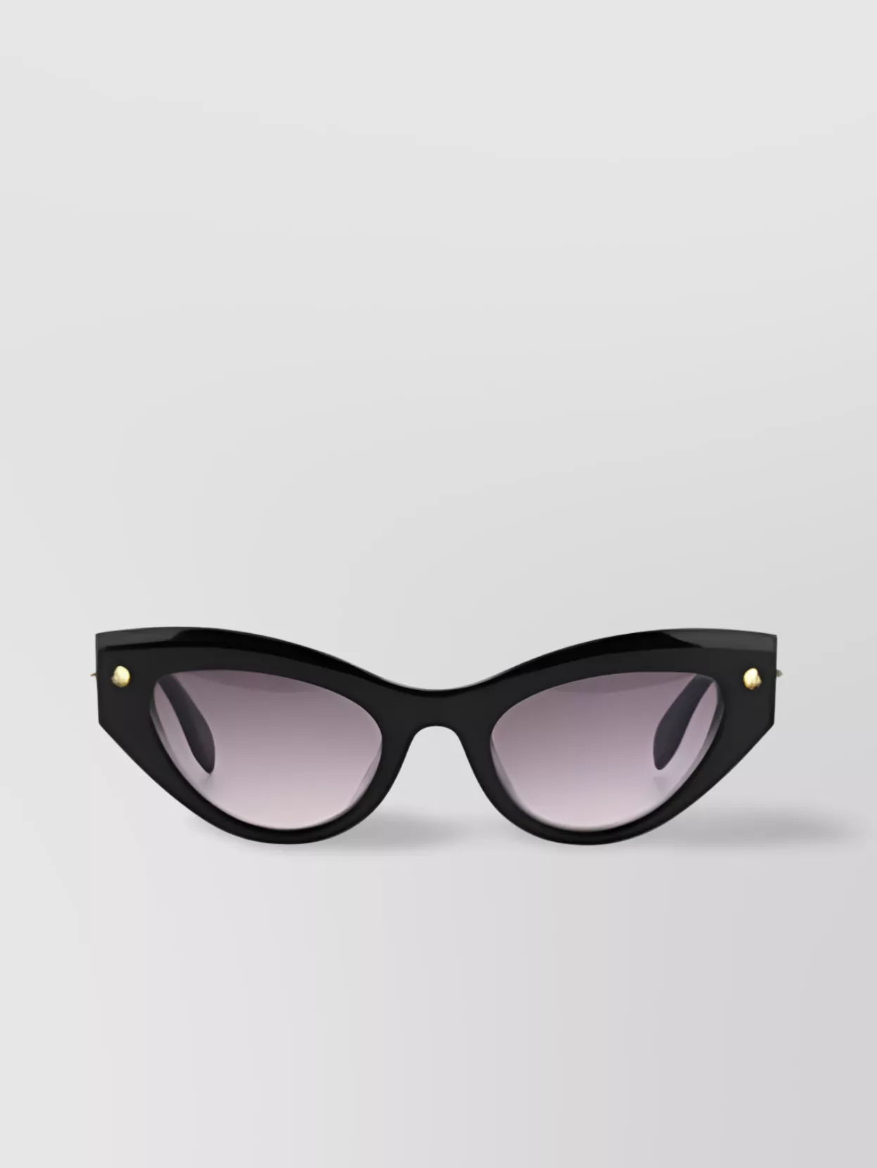 Shop Alexander Mcqueen Cat-eye Sunglasses In Black