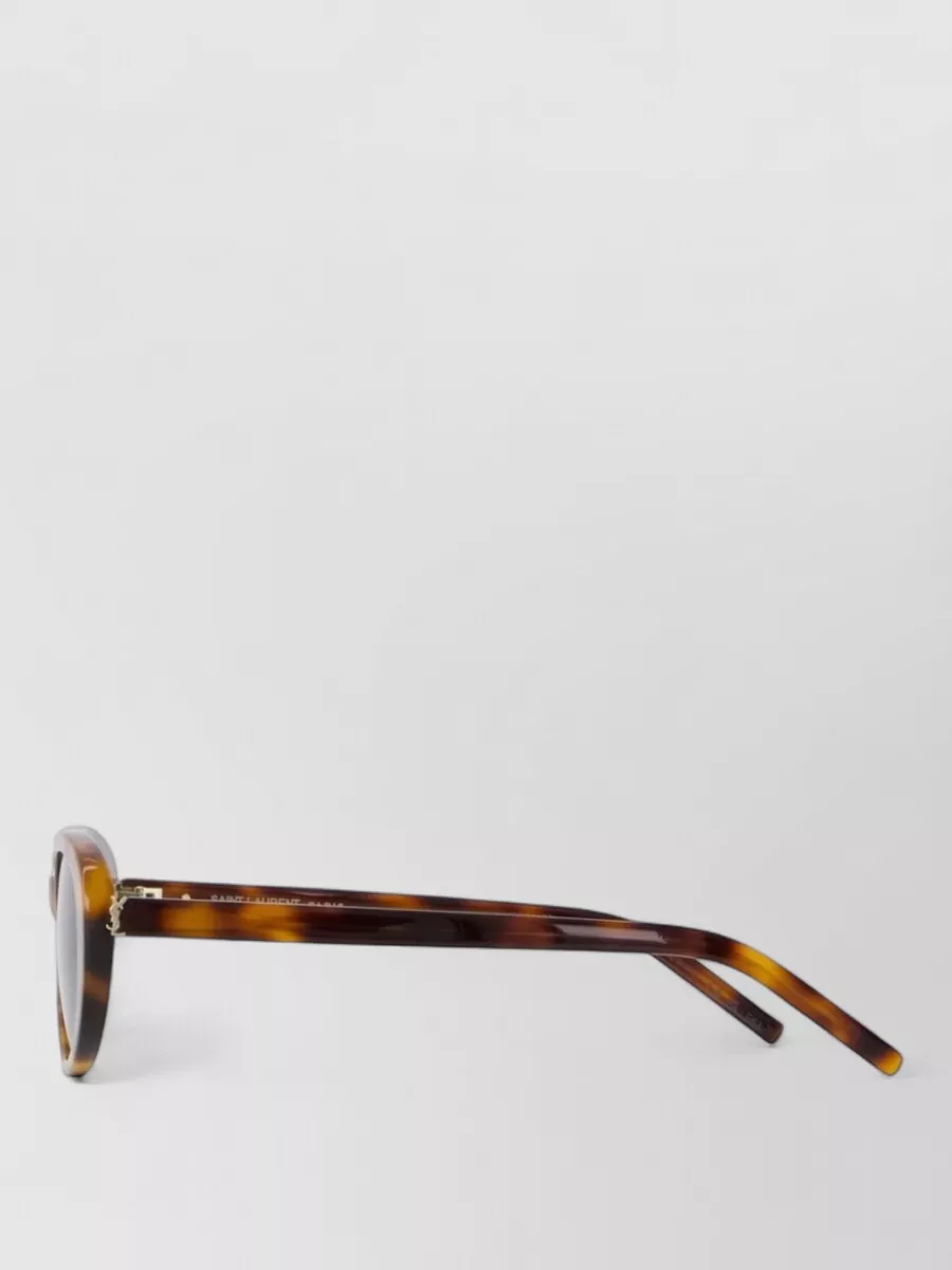 Saint Laurent Round Acetate Sunglasses