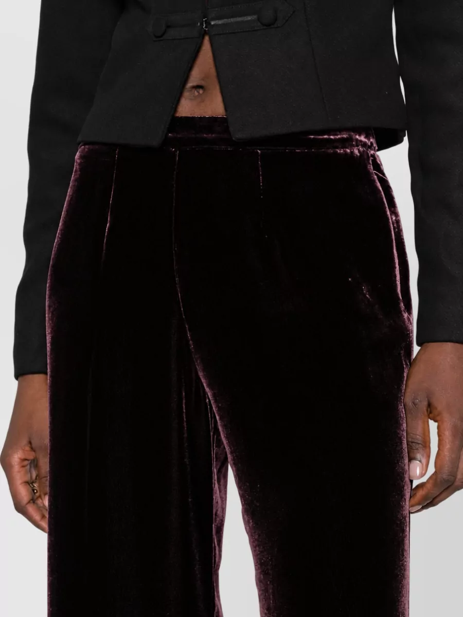 Forte Forte Velvet Wide-Leg Trousers