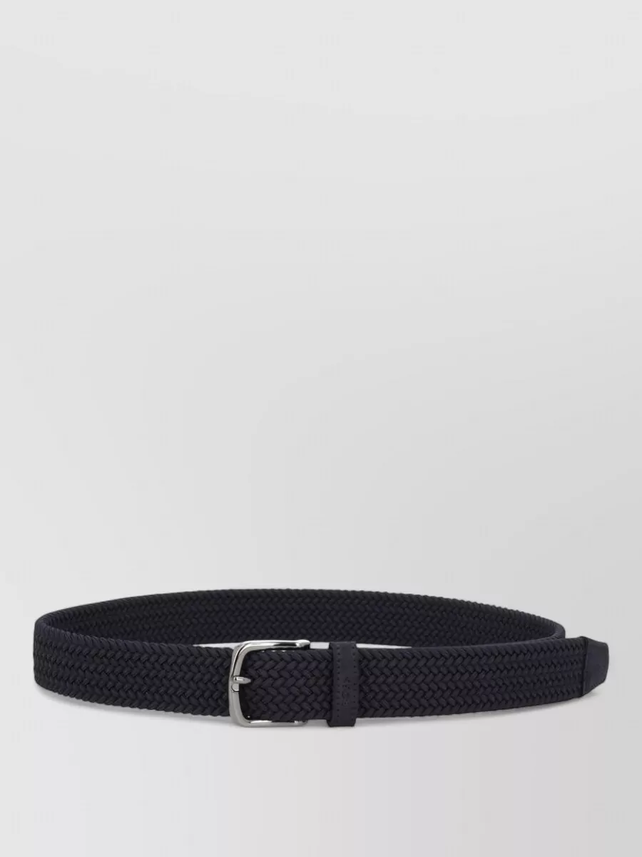 Boss leather belt