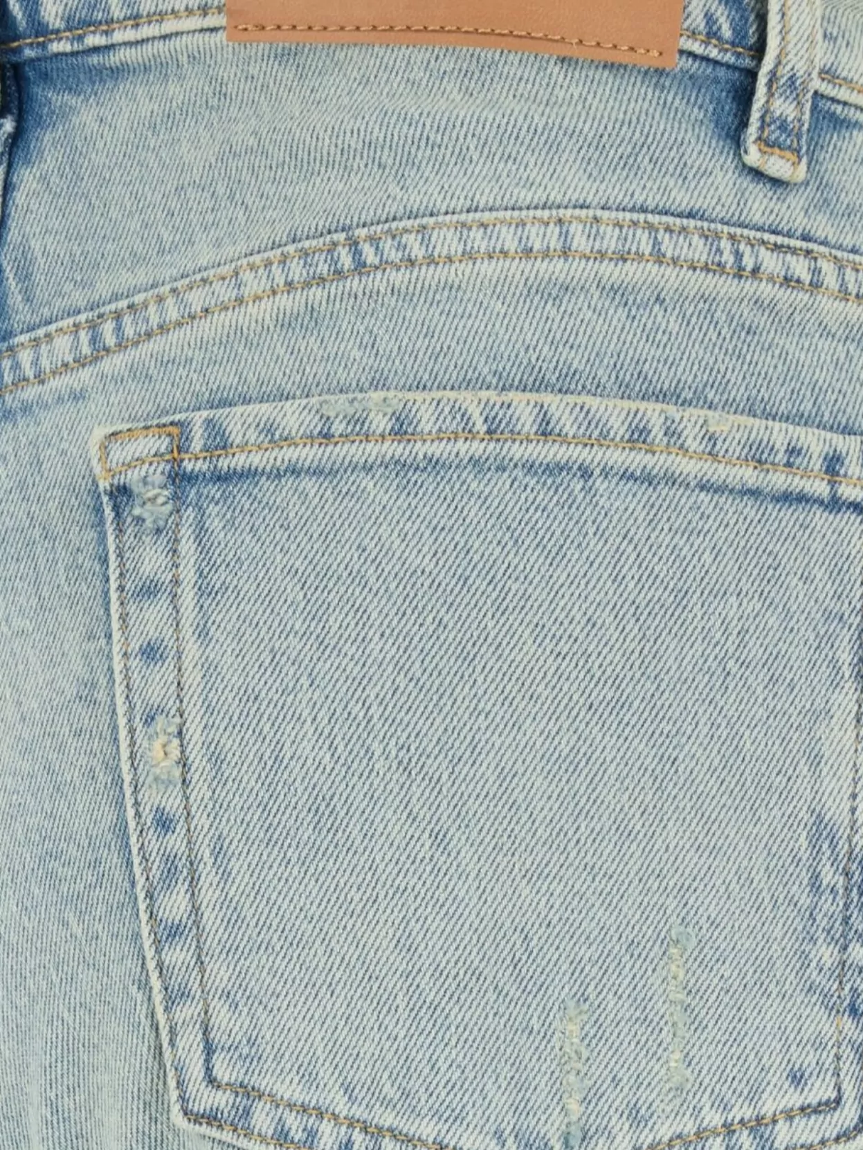 7 For All Mankind Waist Belt Loops Five Pockets Stonewashed Denim