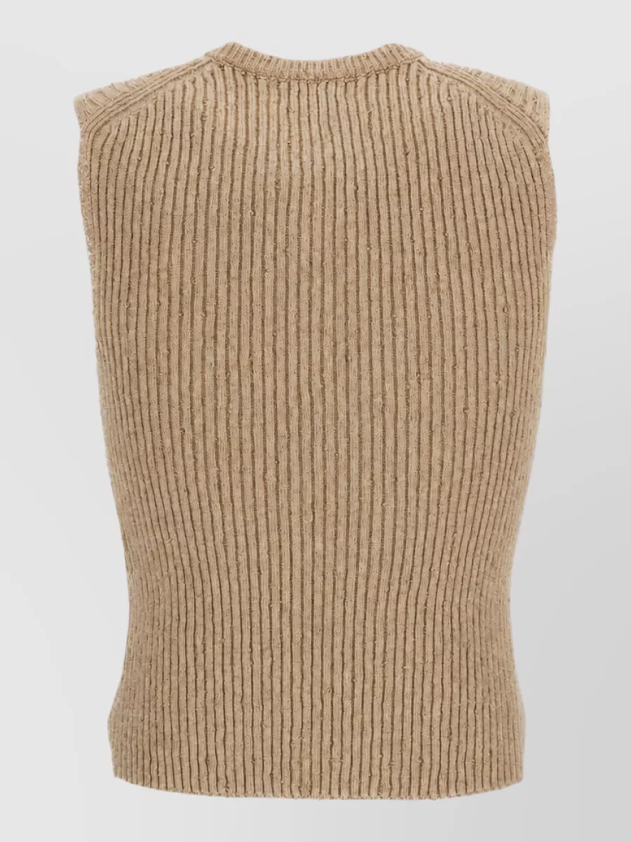 Jw Anderson Sleeveless Knitted Top