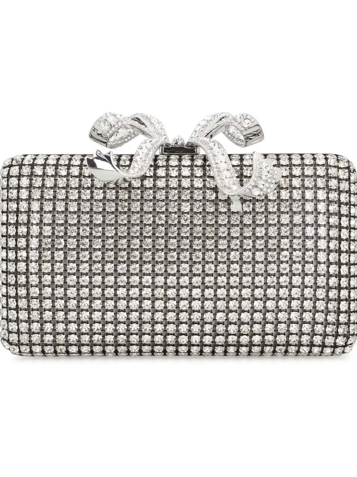 Self-Portrait Crystal Embellished Clutch Bag