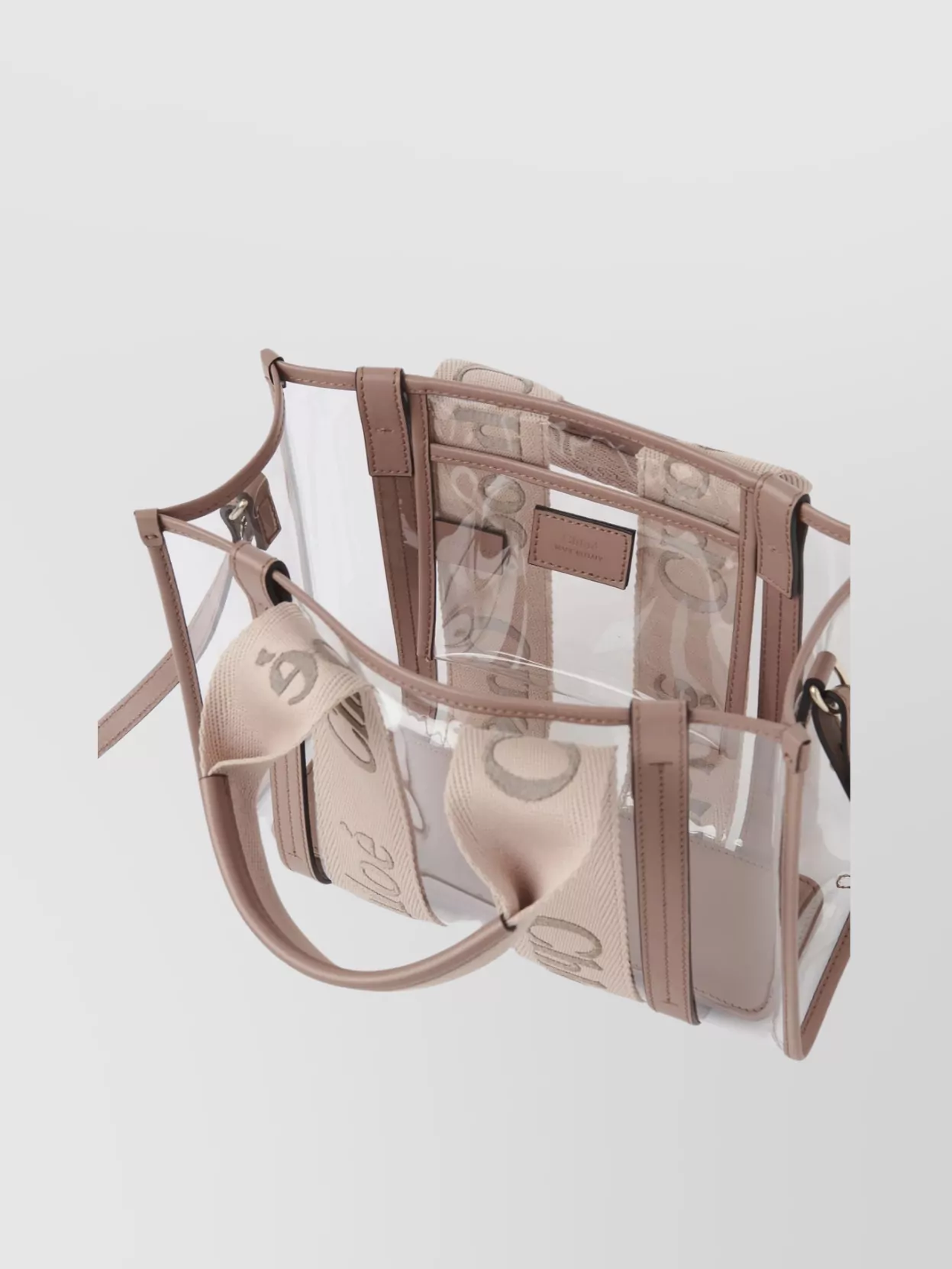Chloé Petite Woody Tote Bag In Jelly & Leather