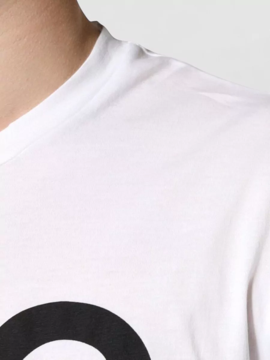 Dolce&Gabbana Cotton Logo Print Short-Sleeve T-Shirt
