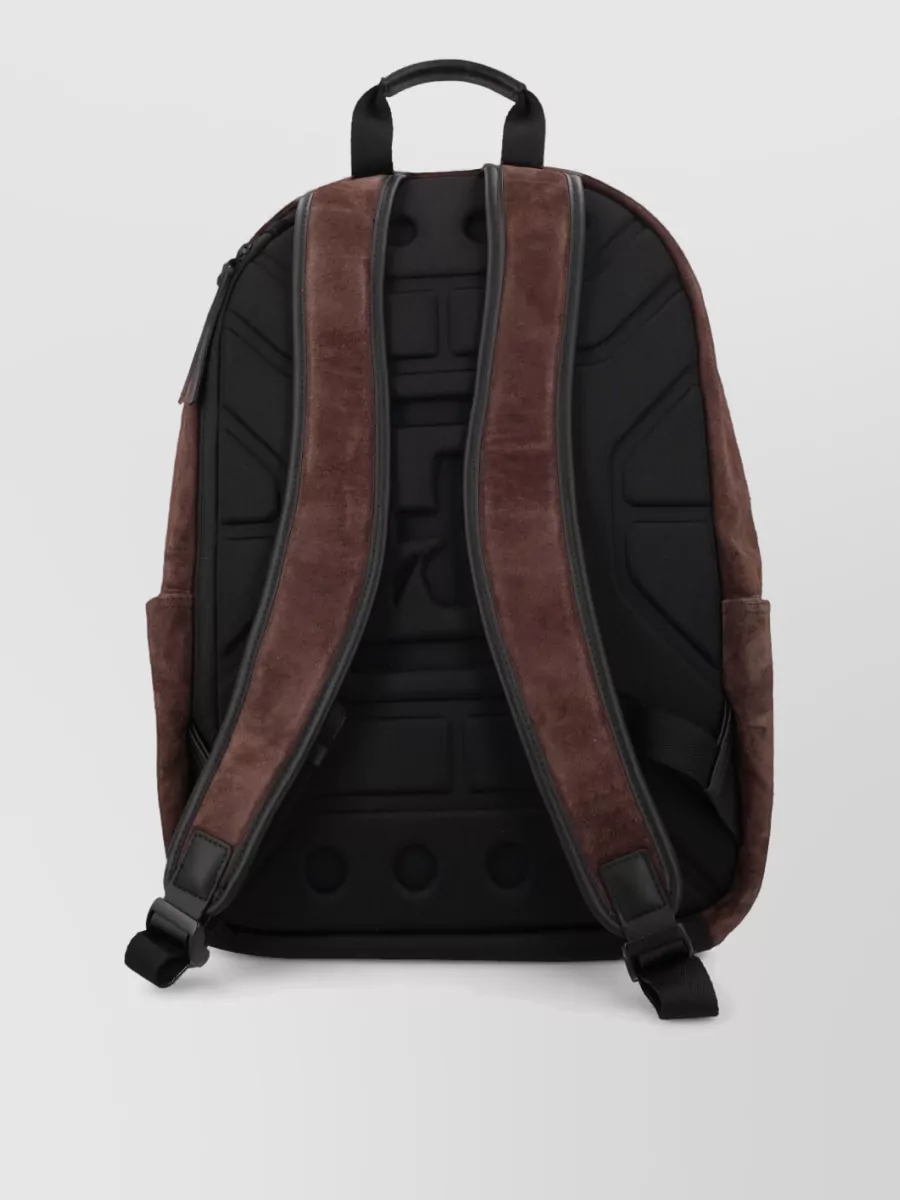 Premiata Leather Laptop Backpack