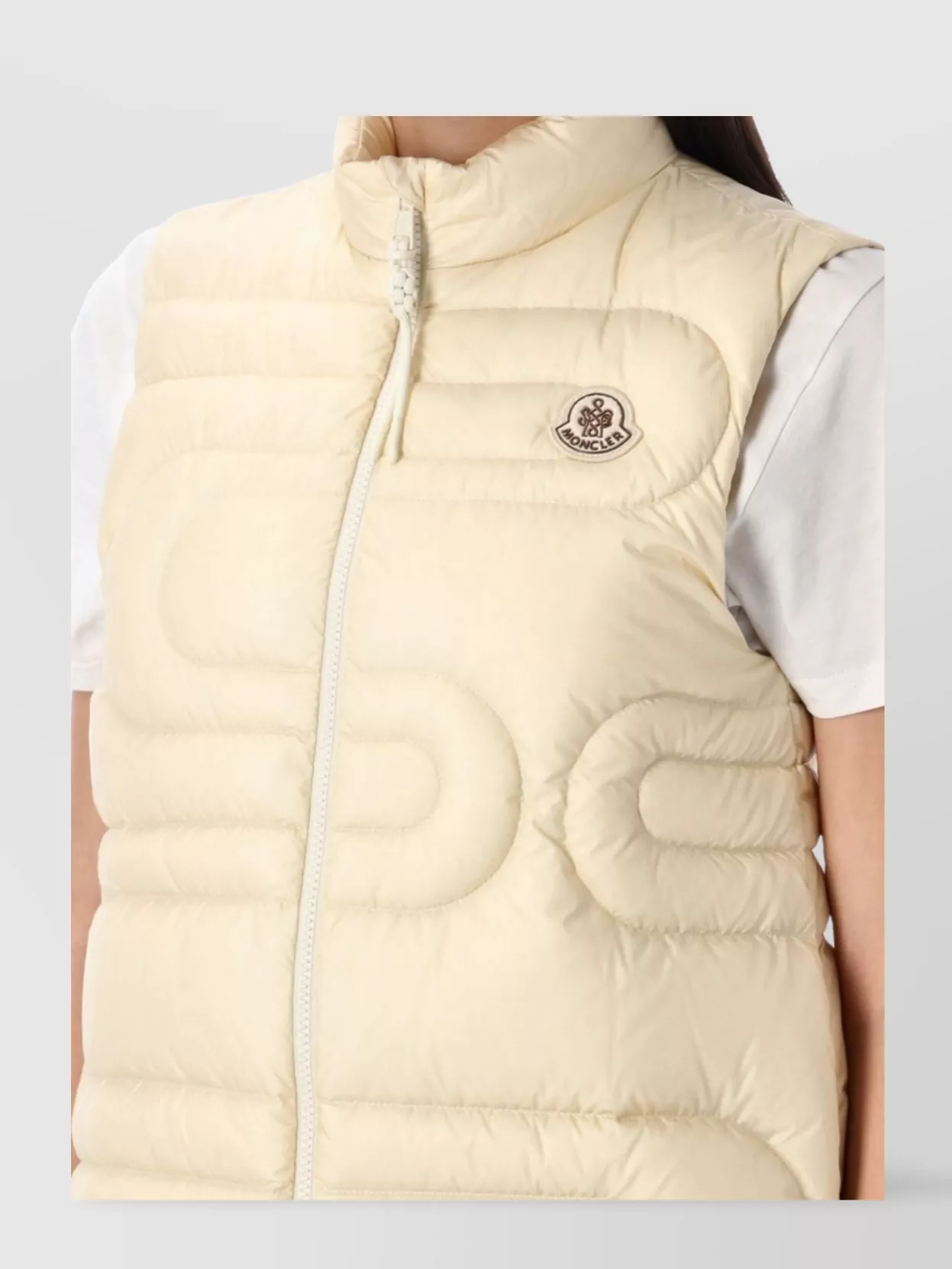 Moncler Women's Xihu Snake-quilted Down Gilet