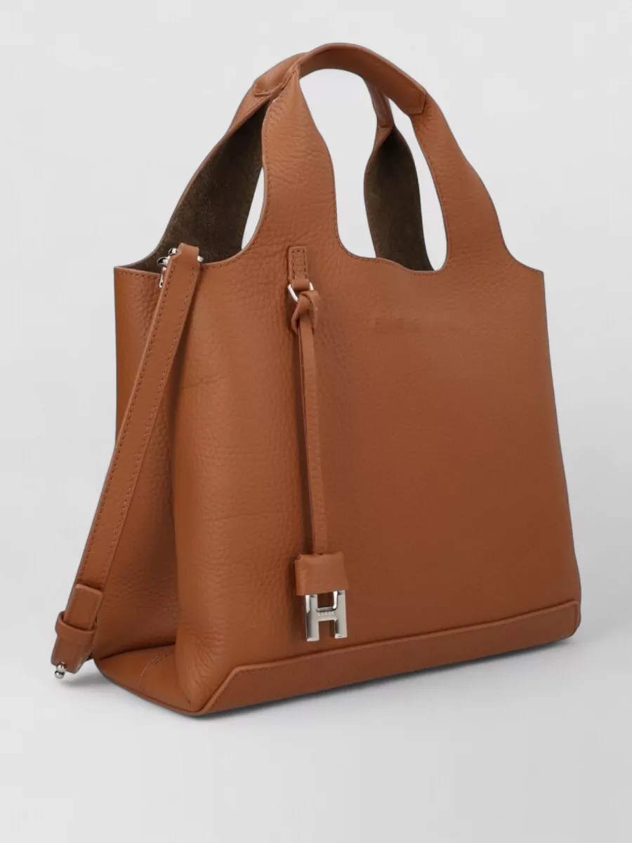 Hogan Small Leather Tote Bag