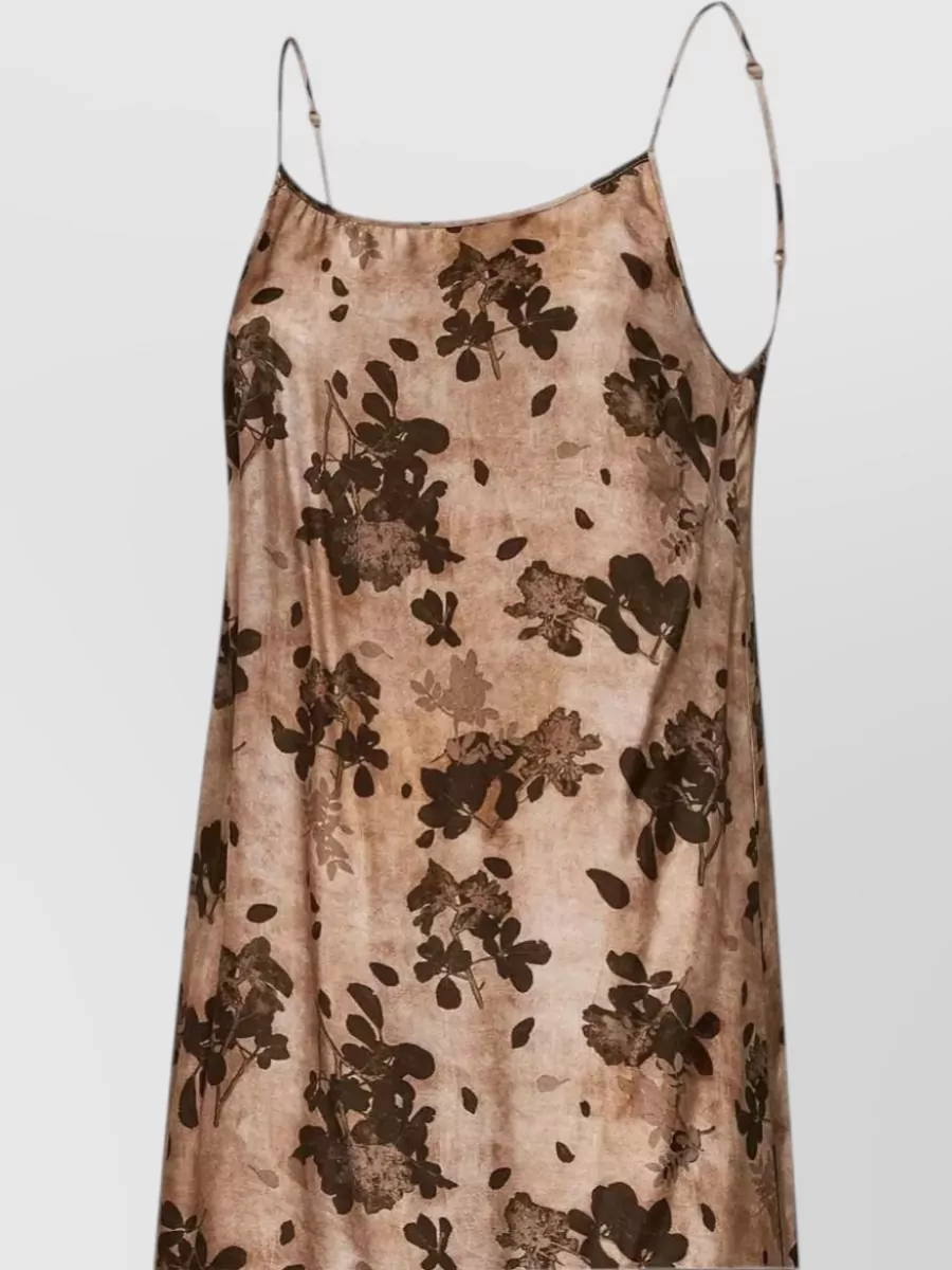 Uma Wang Printed Midi Dress