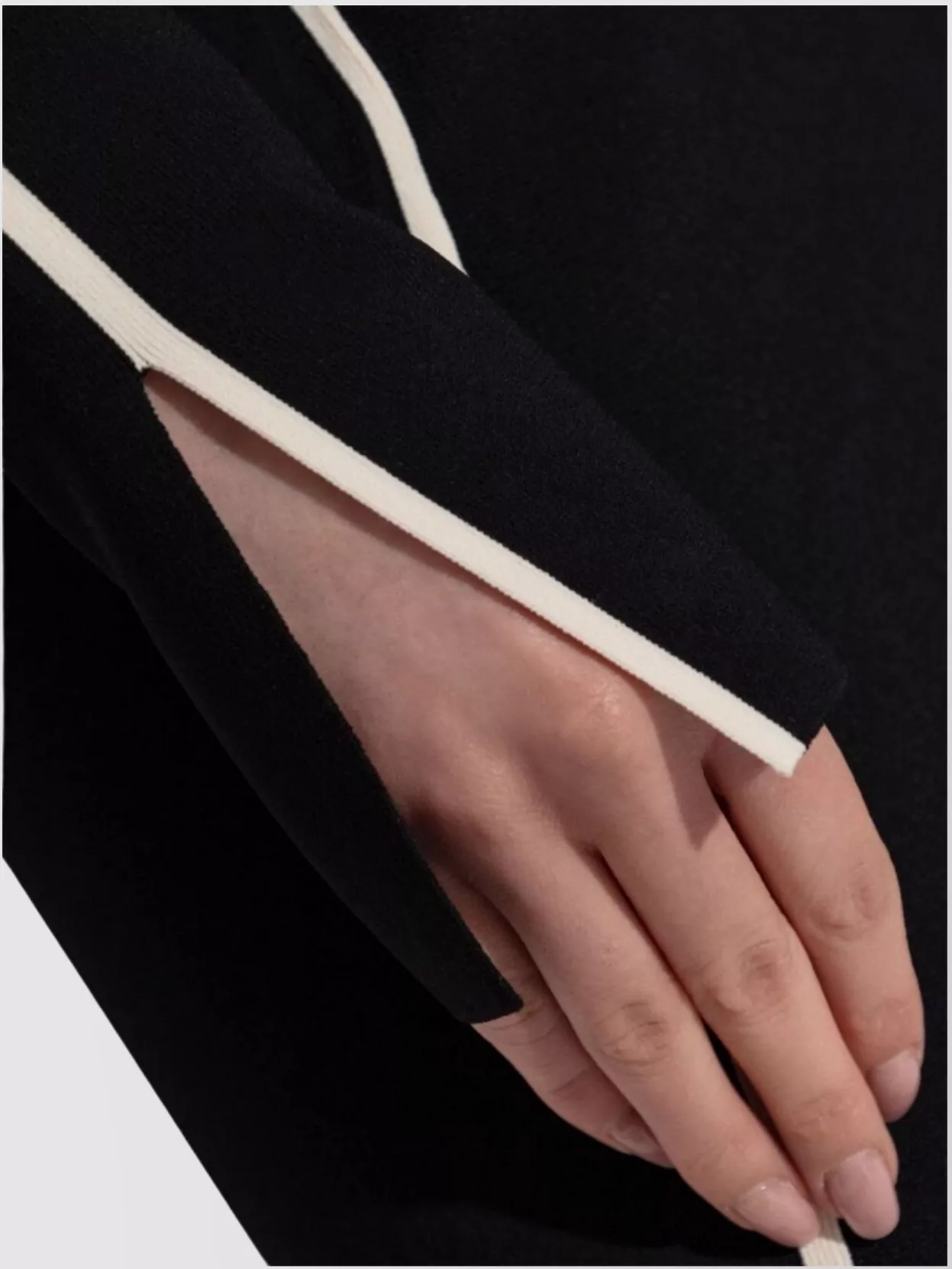 Sportmax Sleeveless Dress With Contrast Trim And Cut-Out Detailing