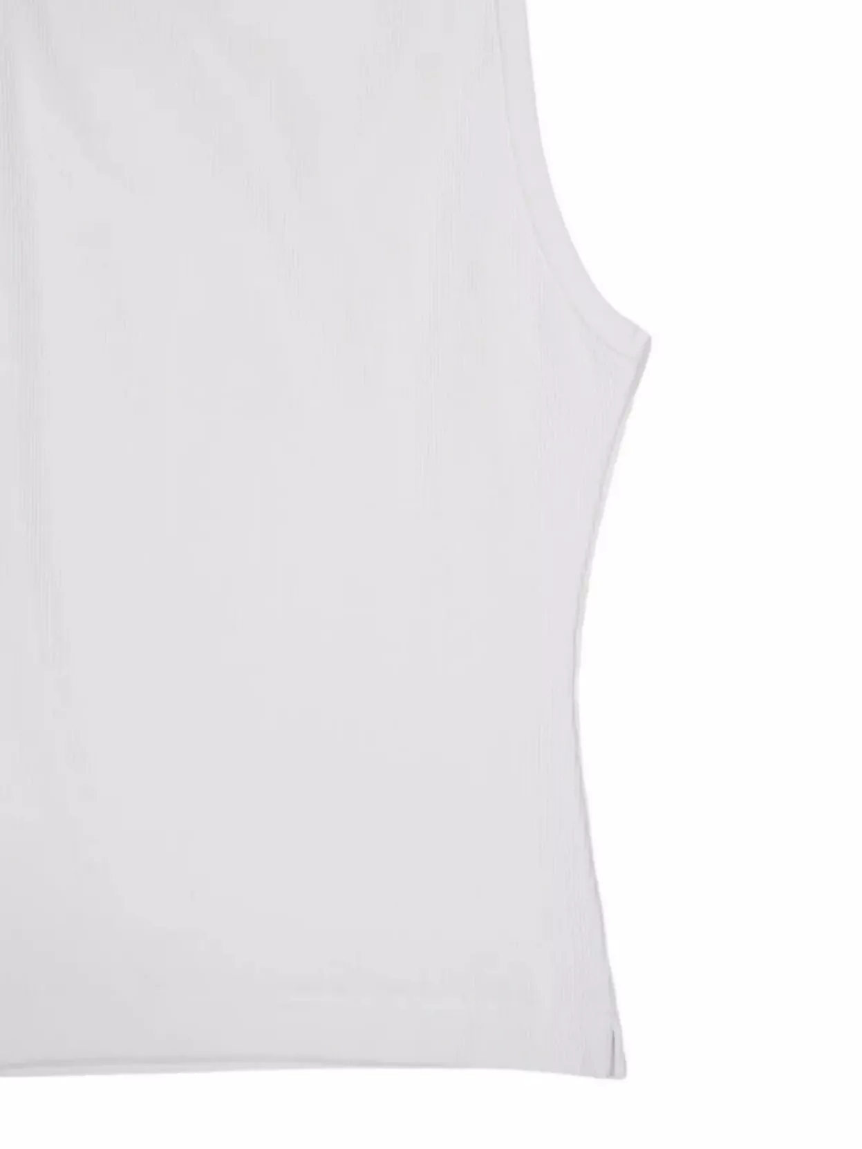 Casablanca Women's Sleeveless Ribbed Tank Top
