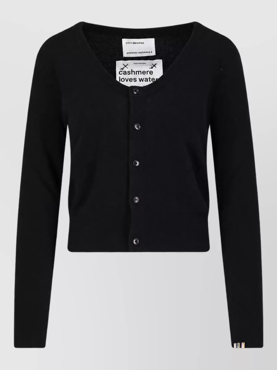 Extreme Cashmere cashmere crewneck cardigan