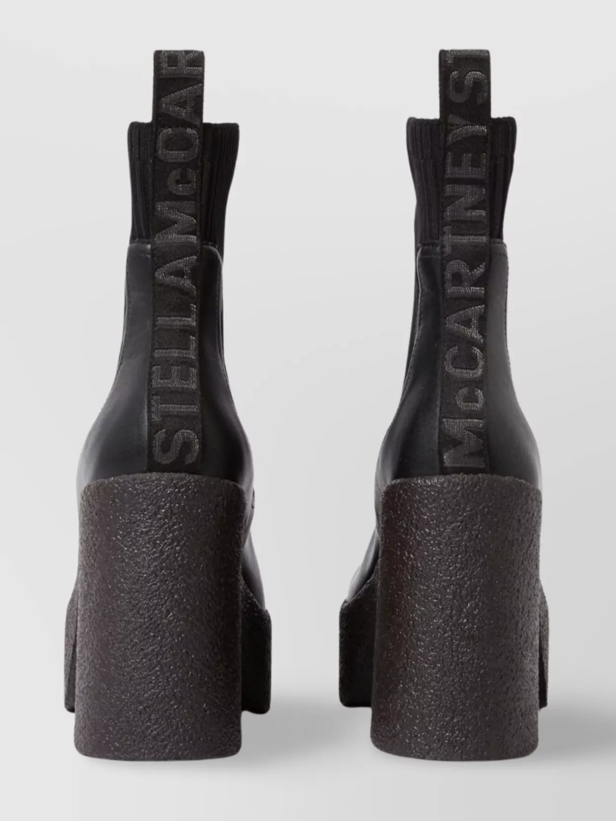 Stella Mccartney Chunky Heel Lace-up Platform Boots