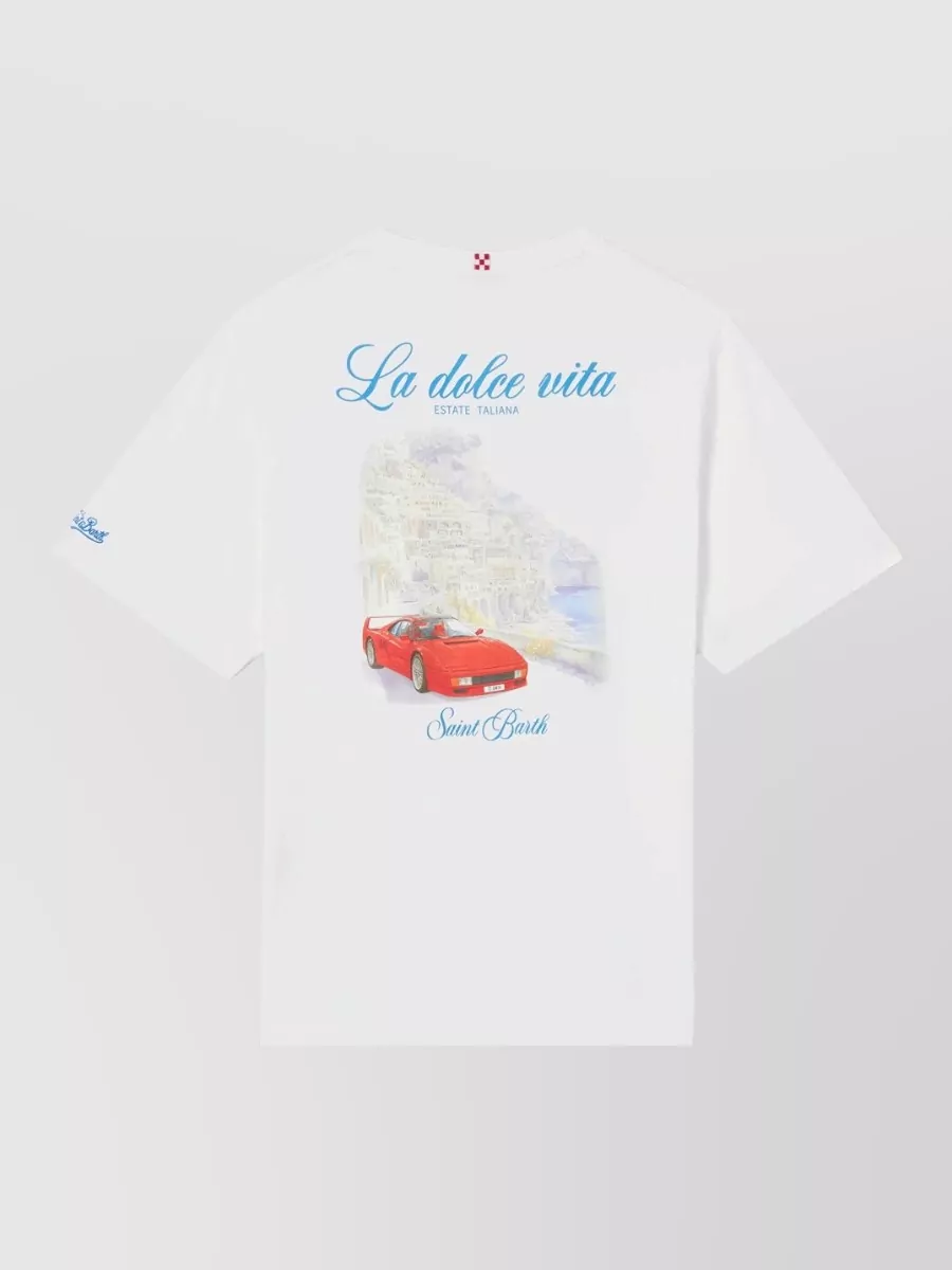 Mc2 Saint Barth Cotton Printed Regular-Fit T-Shirt