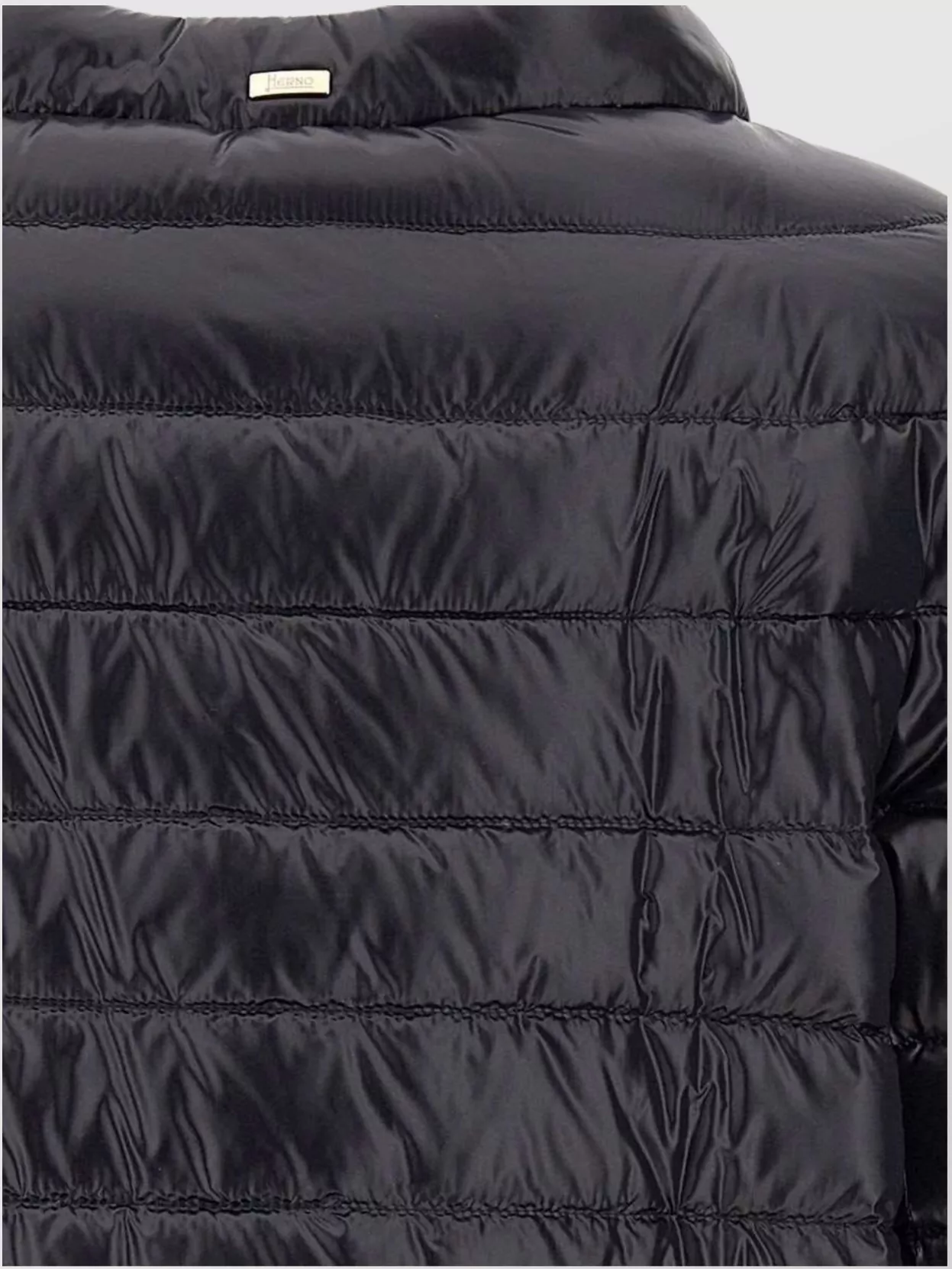 Herno Lightweight Nylon Cape Crater Collar