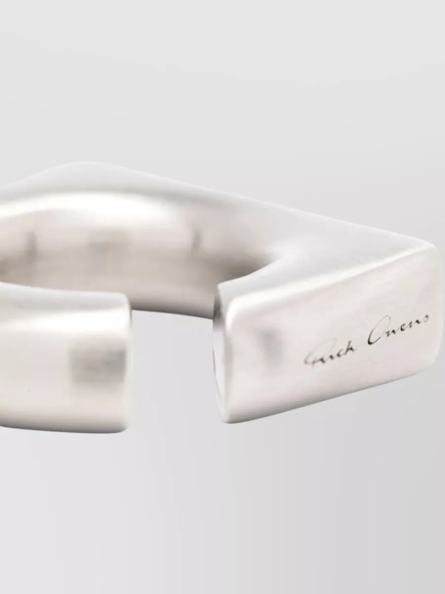 Rick Owens Round Prong Earcuff Open Hoop Design