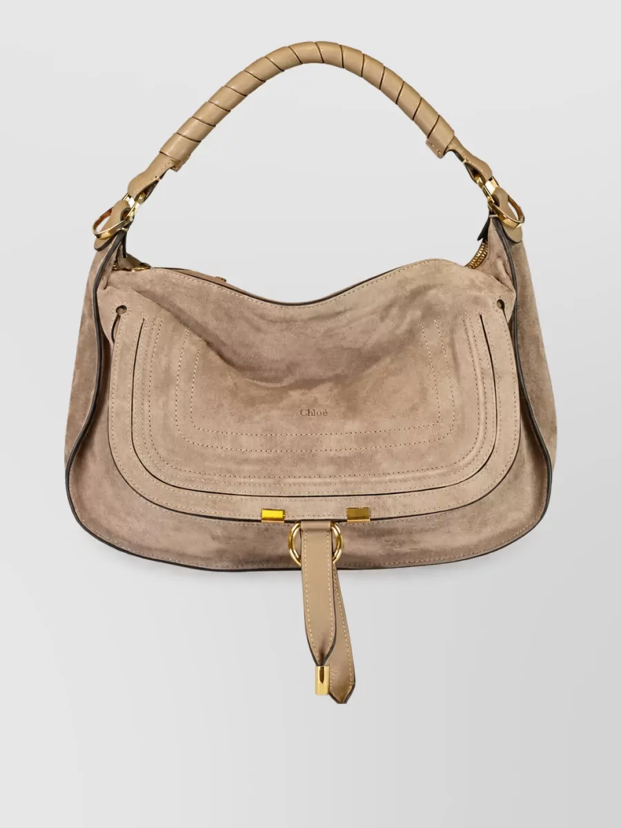 Chloé marcie small leather shoulder bag