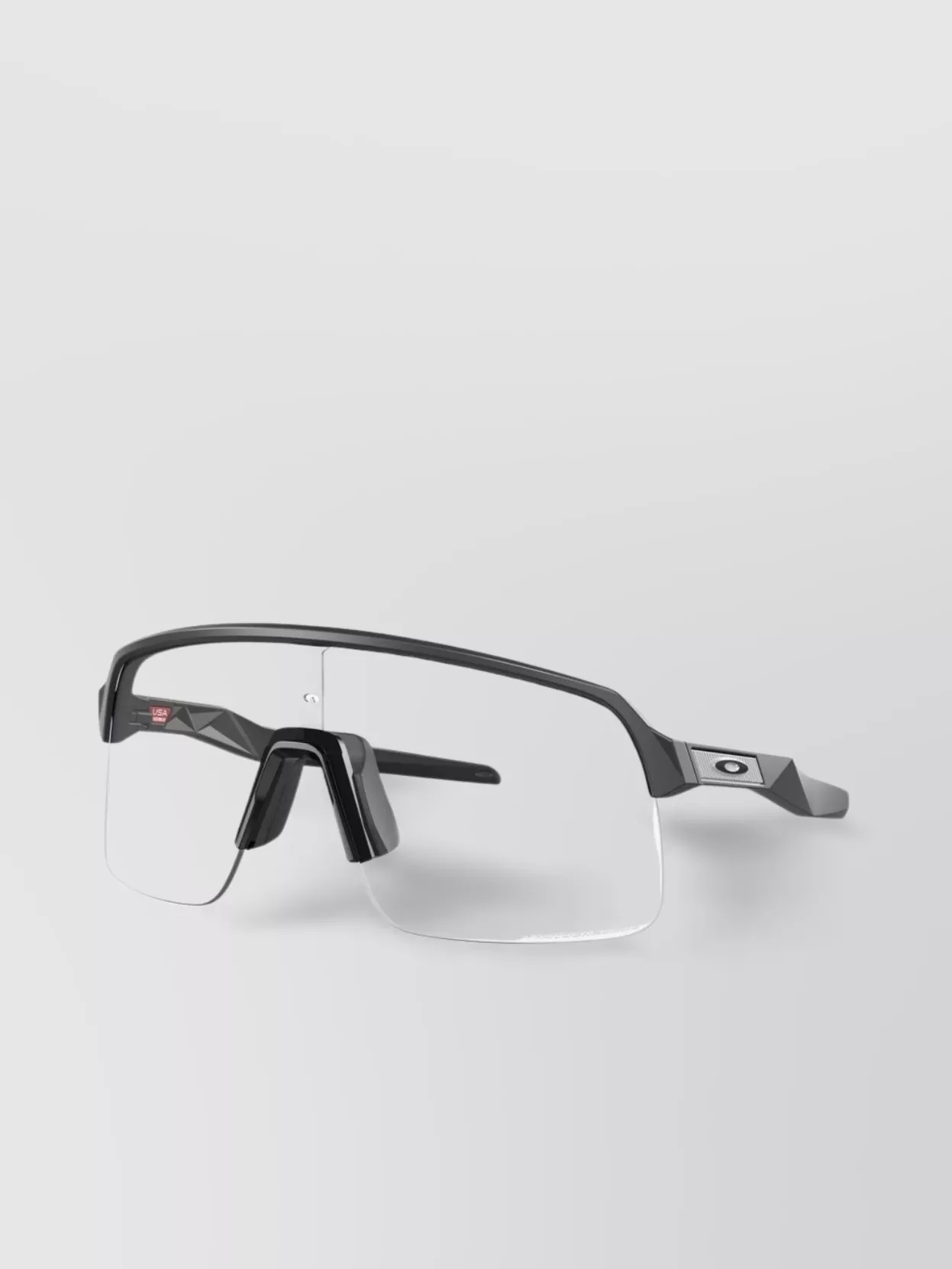 Oakley Nose Pads Sunglasses Square Frame Semi-rimless Design