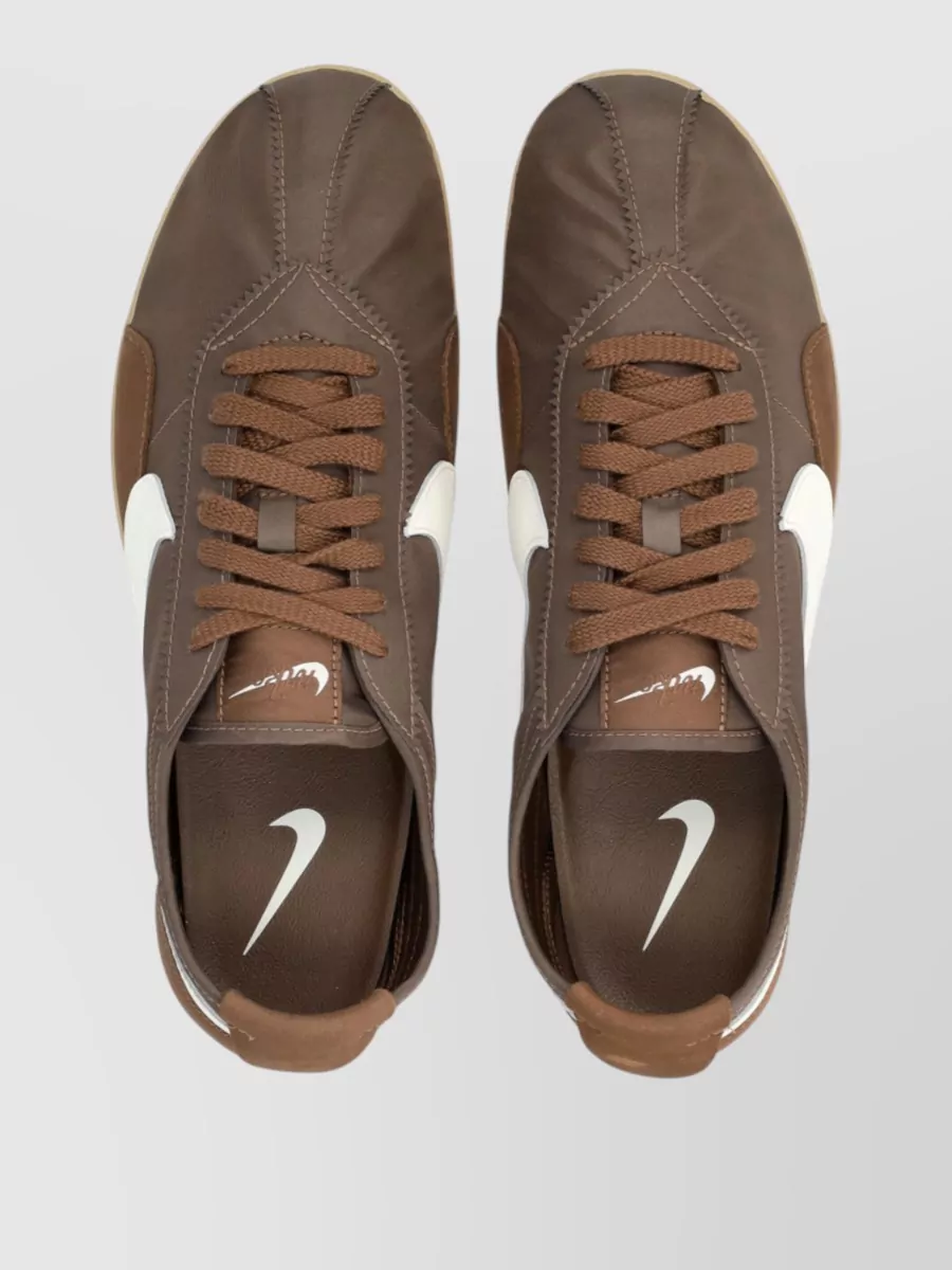 Nike Leather Moon Shoe Og Lace-Up Sneakers