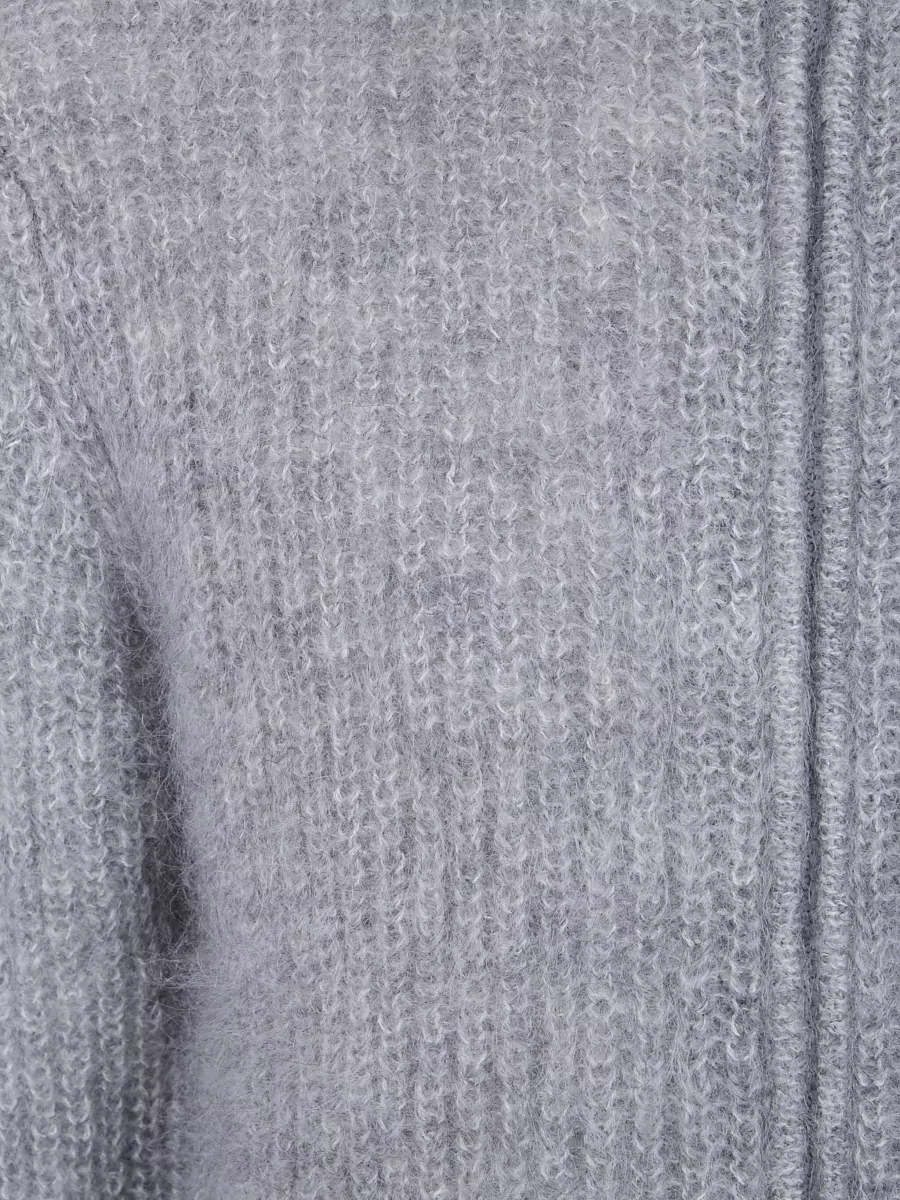 Aspesi Mohair Wool Zip Up Jacket