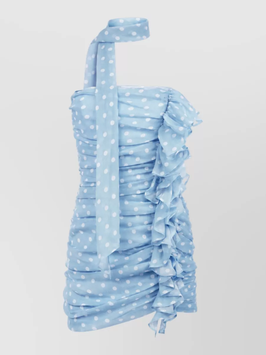 Nina Ricci silk knee-length mini dress