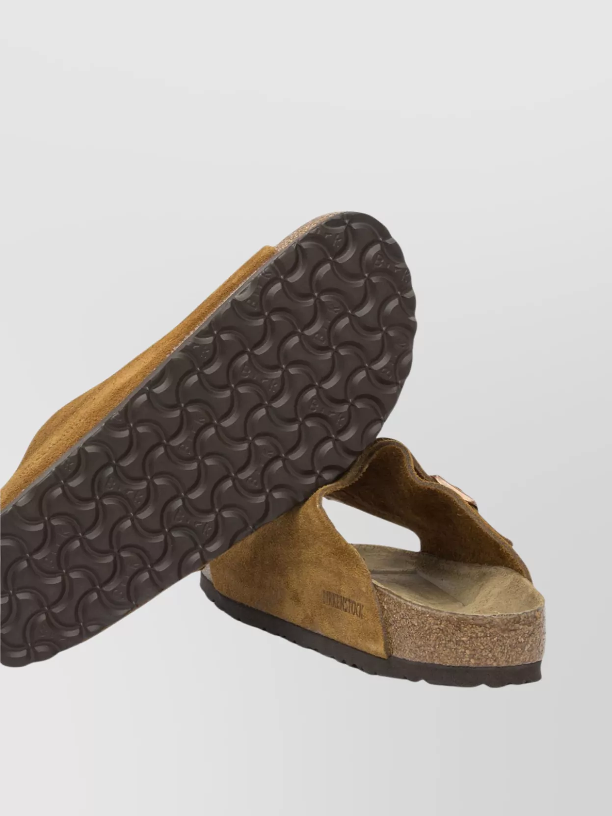 Birkenstock Toe Open Suede Cork Sandals