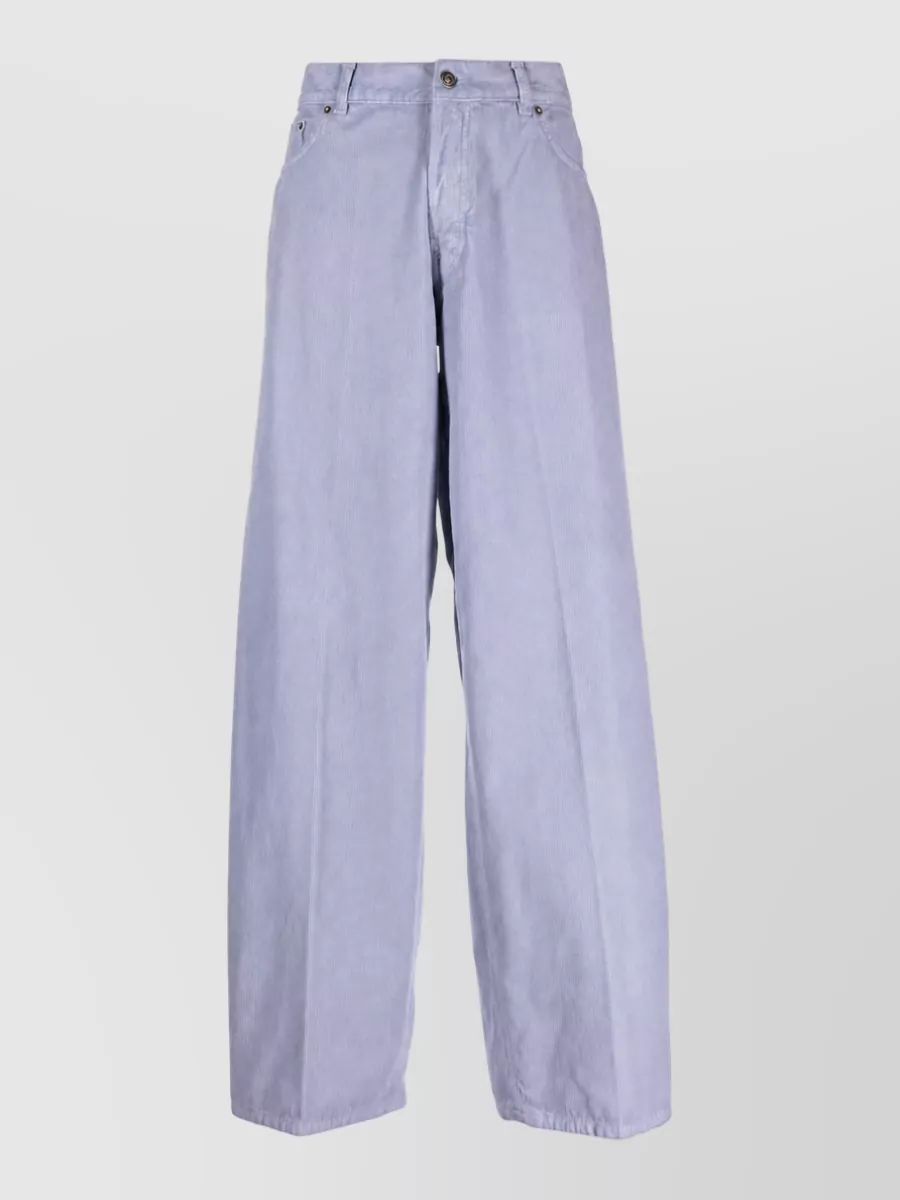 Haikure denim wide-leg trousers