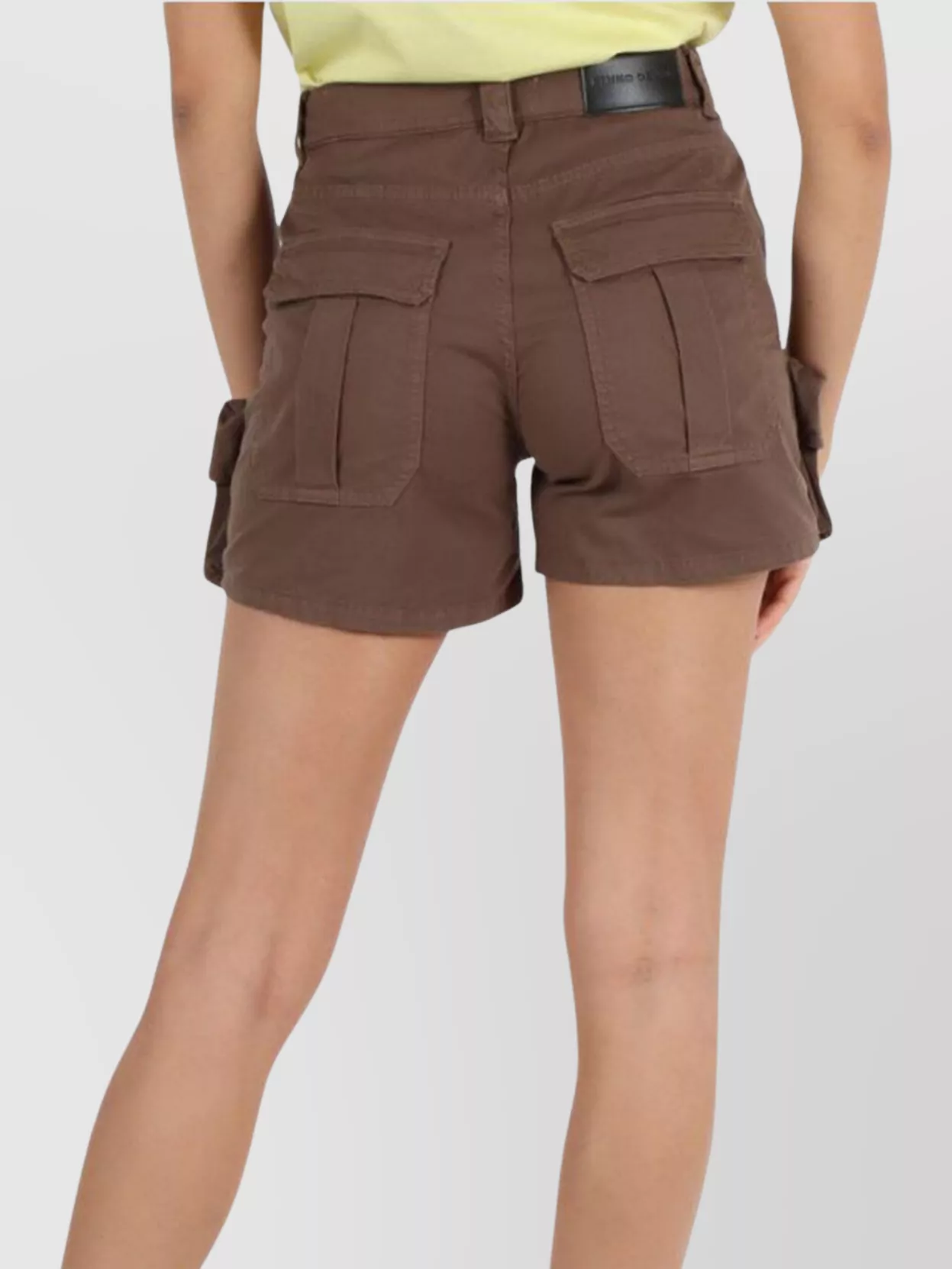 Pinko Cargo Shorts With Back And Side Pockets
