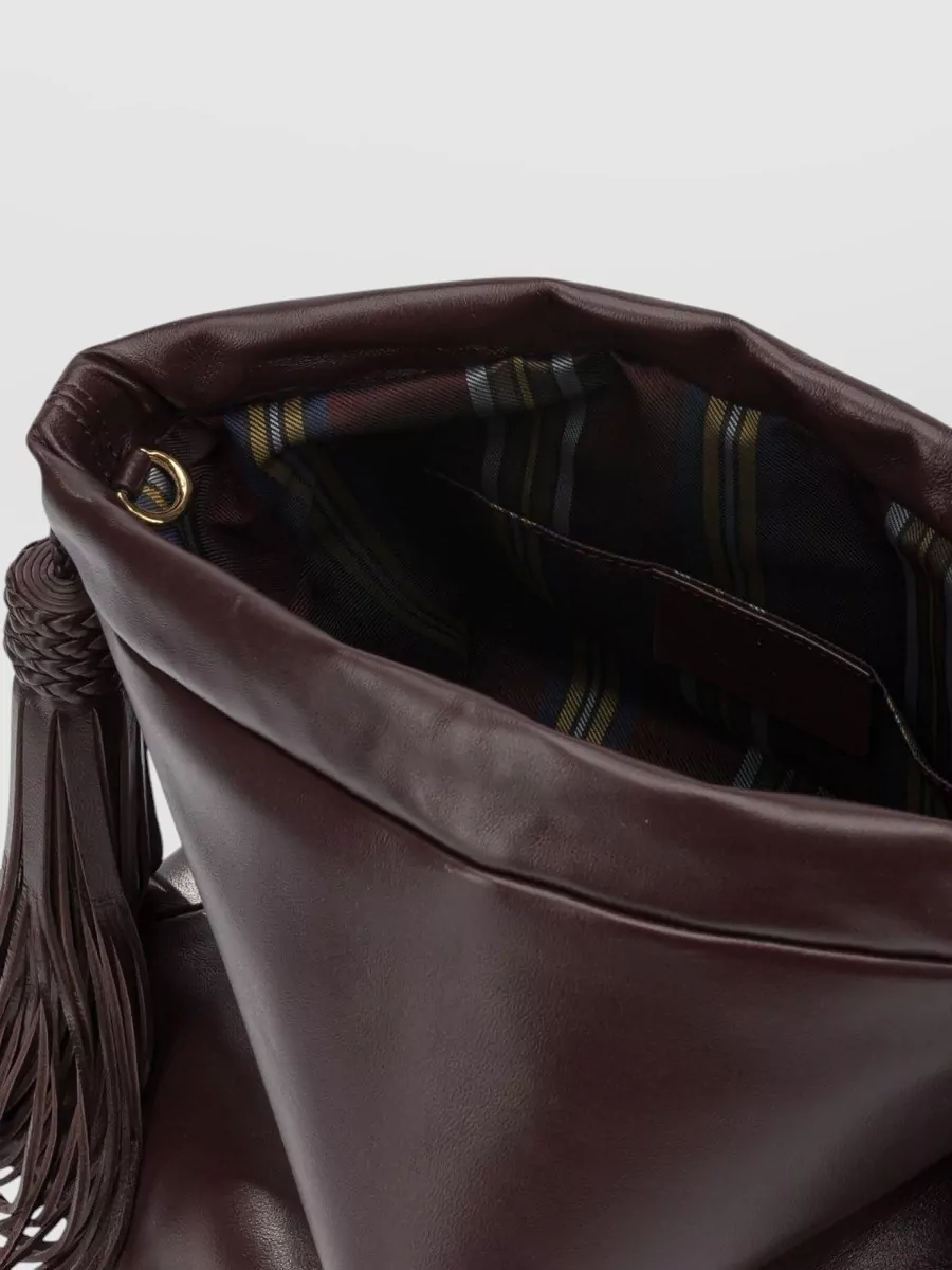 Etro Medium Lamb Leather Shoulder Bag