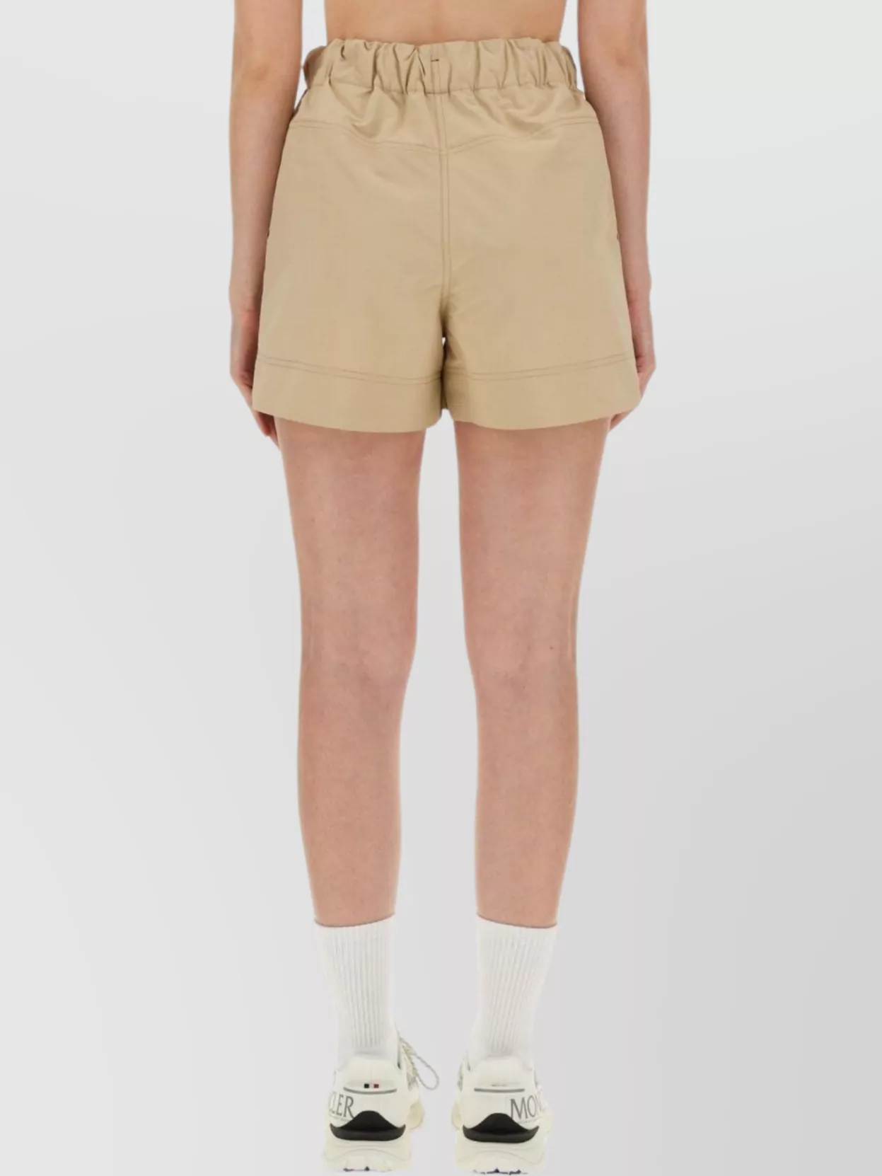 Moncler Grenoble Logo Bermuda Shorts Side Pockets
