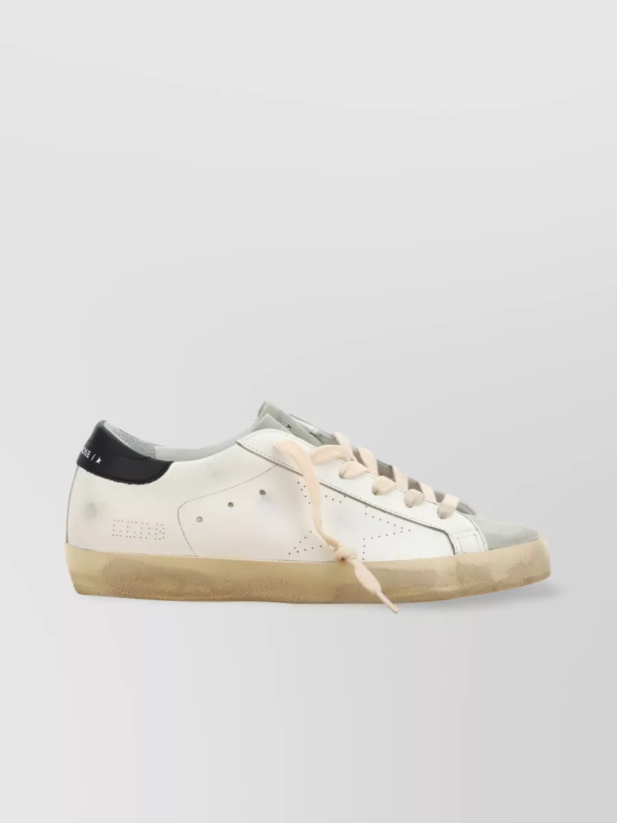 Golden Goose Leather Low-Top Sneakers