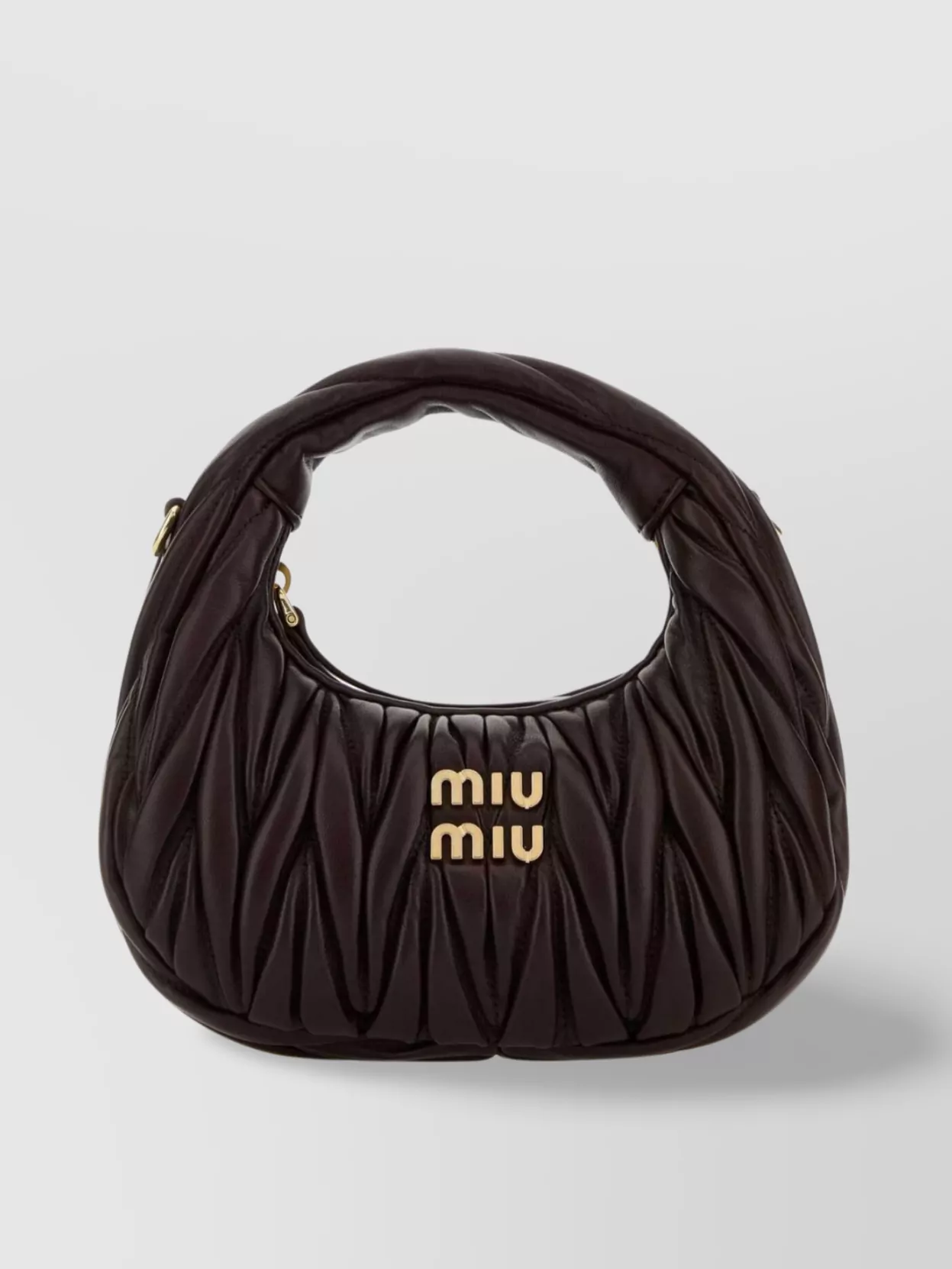 Miu Miu Quilted leather mini wander handbag | The Fashion Square