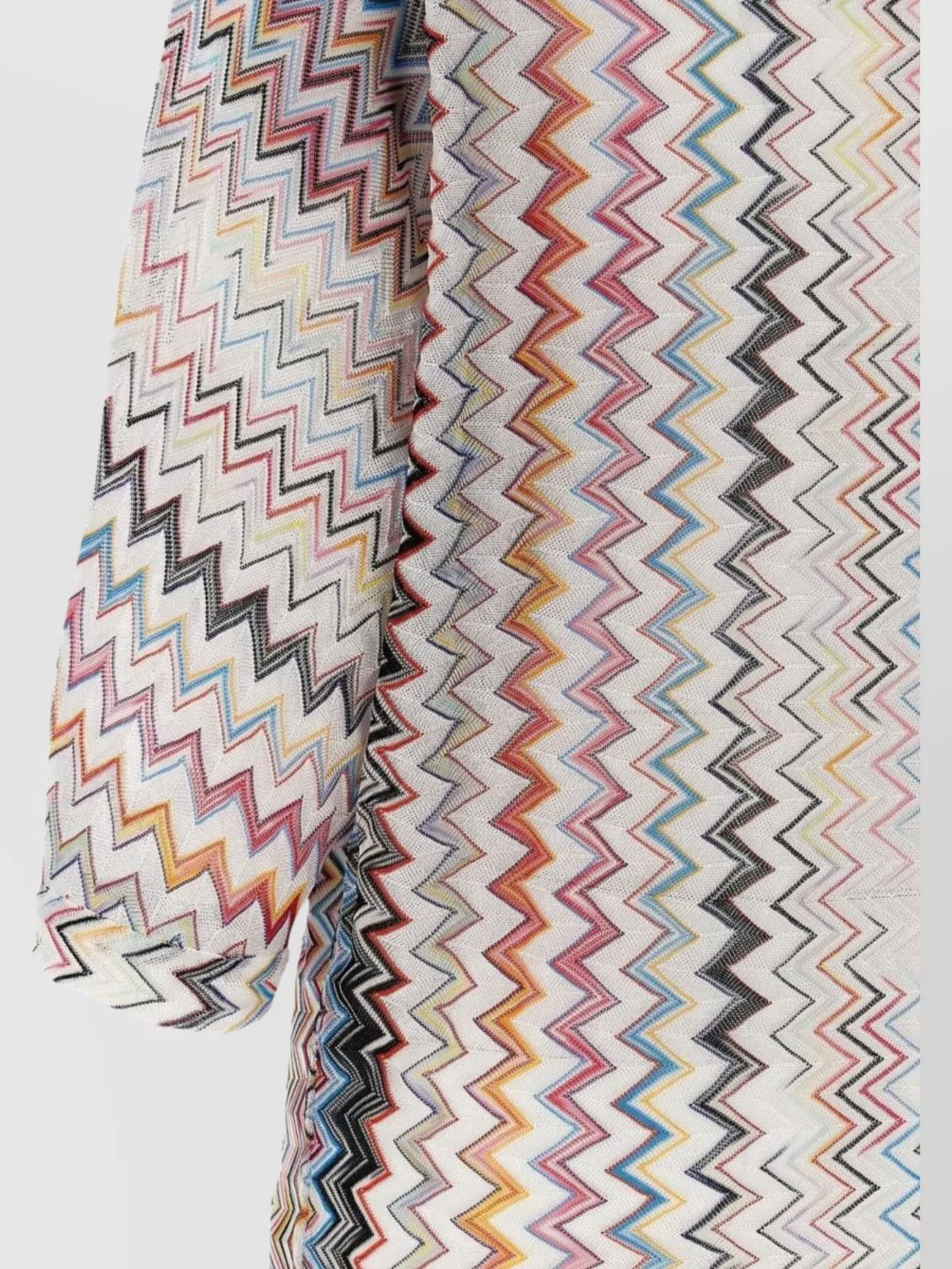 Missoni Relaxed Fit Knit Top With Zigzag Design