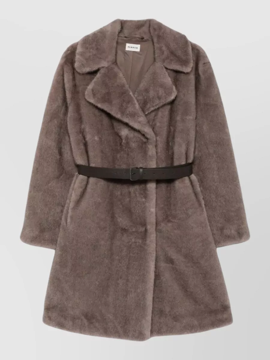 P.a.r.o.s.h. faux fur jacket