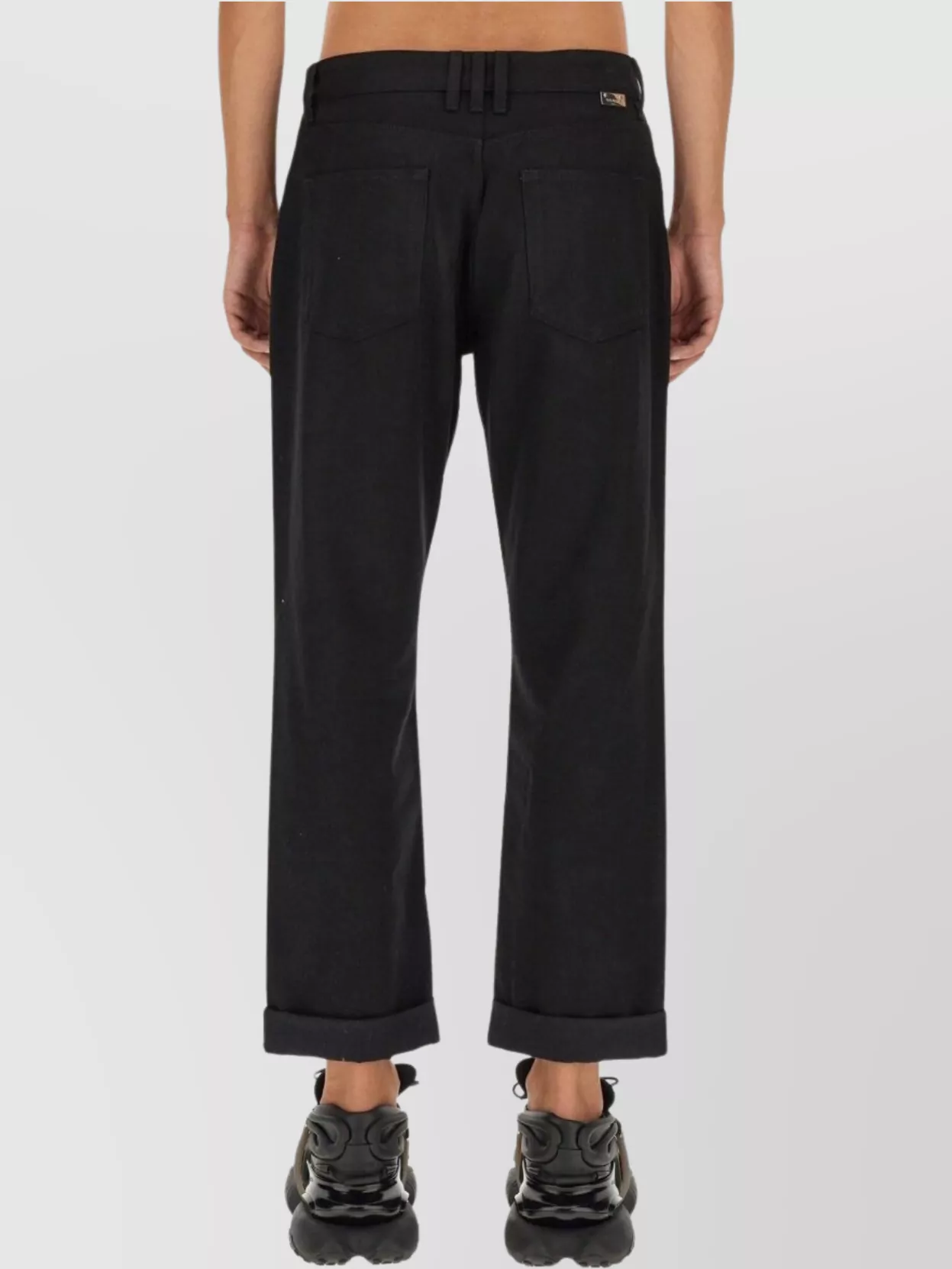 Balmain Regular Fit Black Denim Jeans