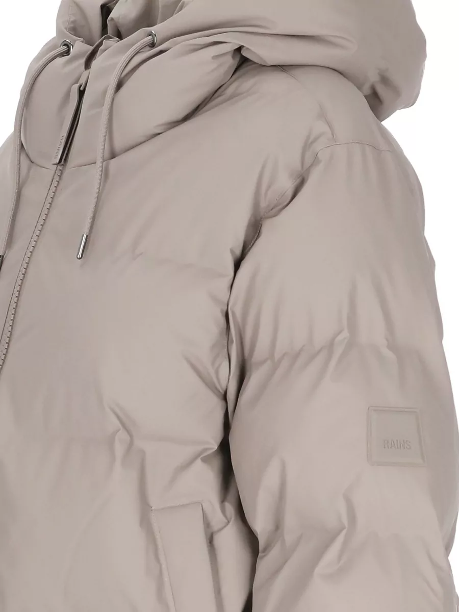 Rains Quilted Short Puffer Jacket