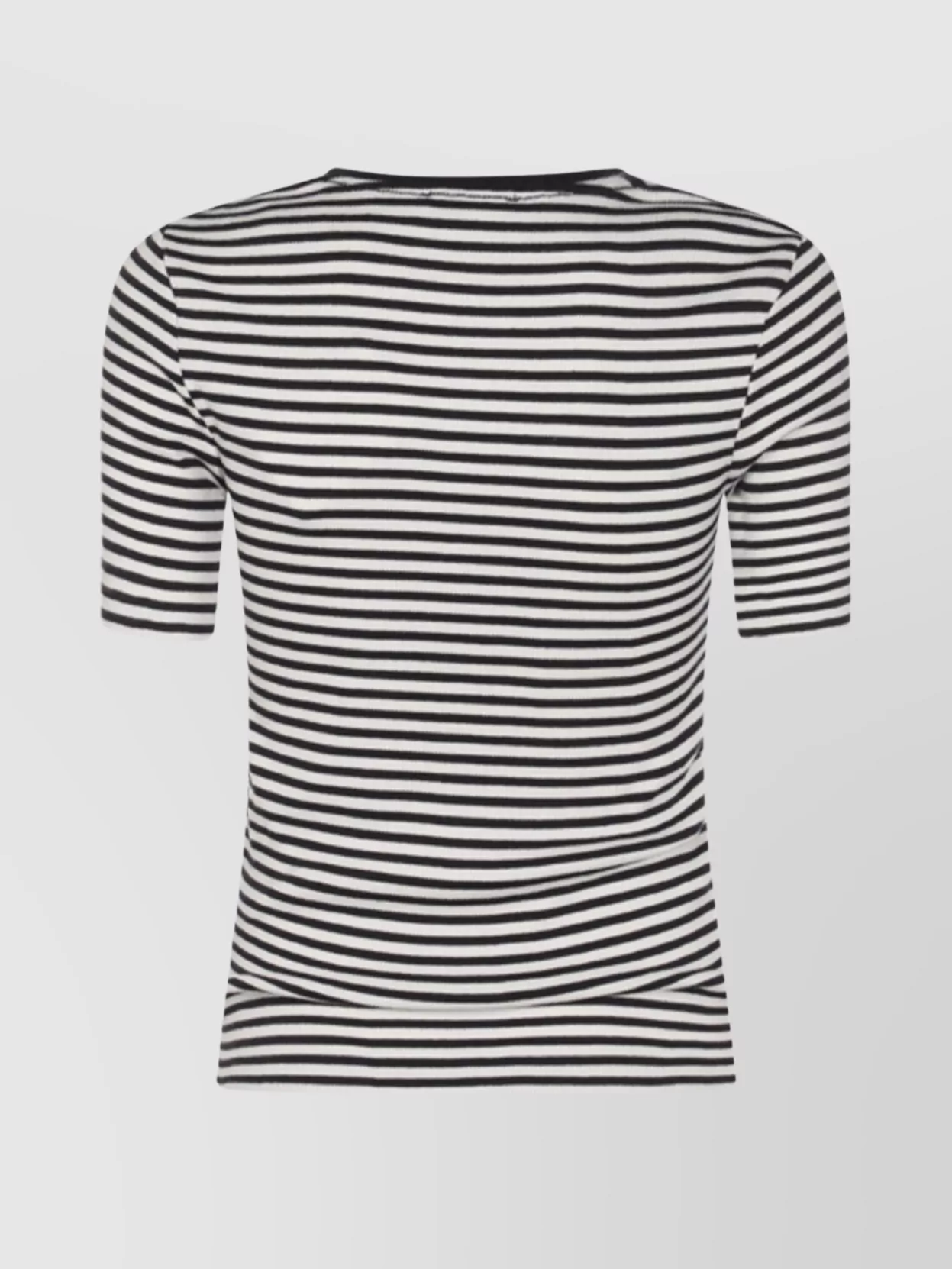 ANINE BING CREW NECK STRIPED PATTERN