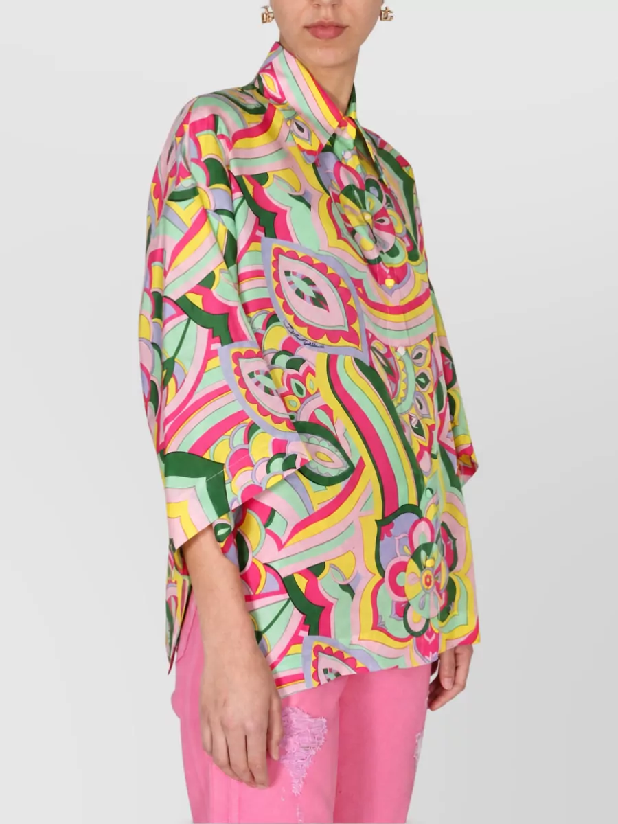 Dolce&Gabbana Silk Printed Shirt