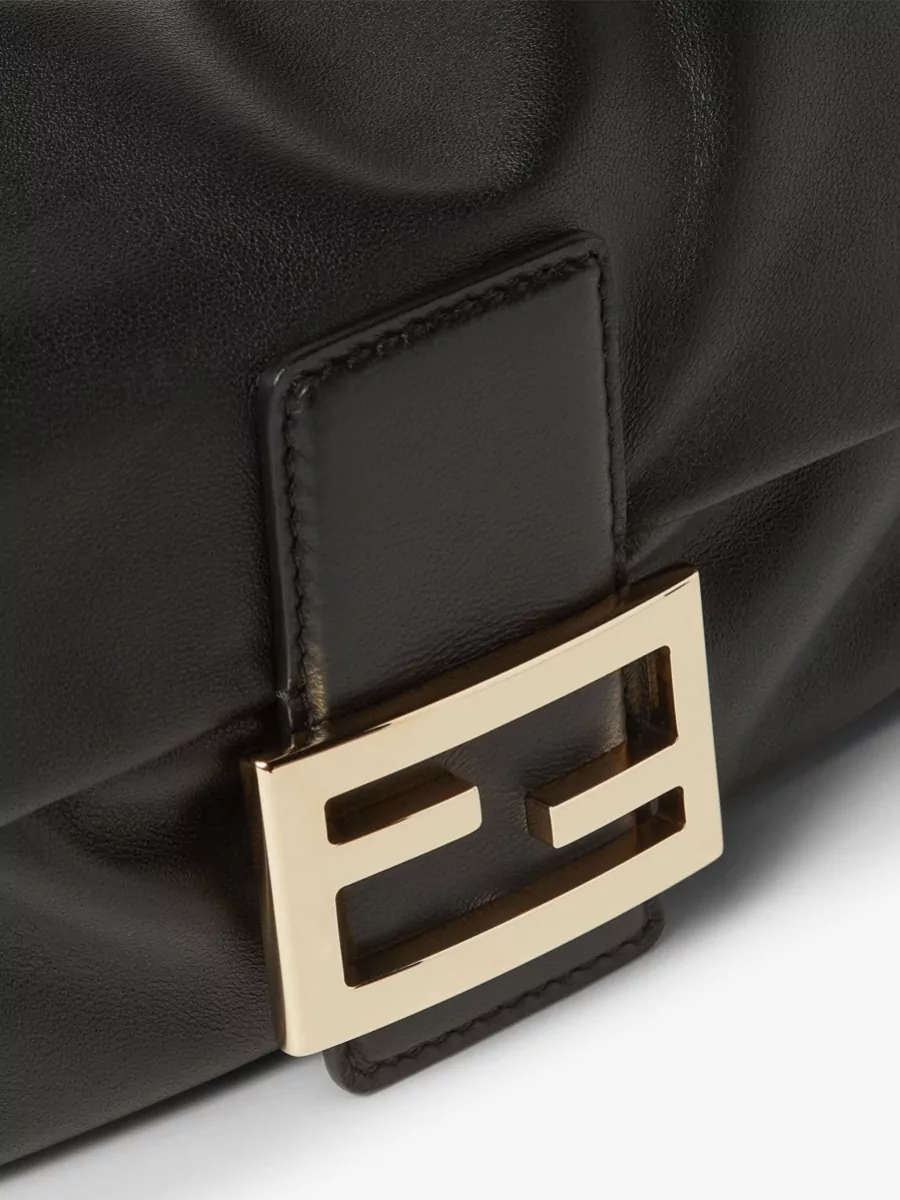 Fendi Baguette Small Leather Clutch Bag