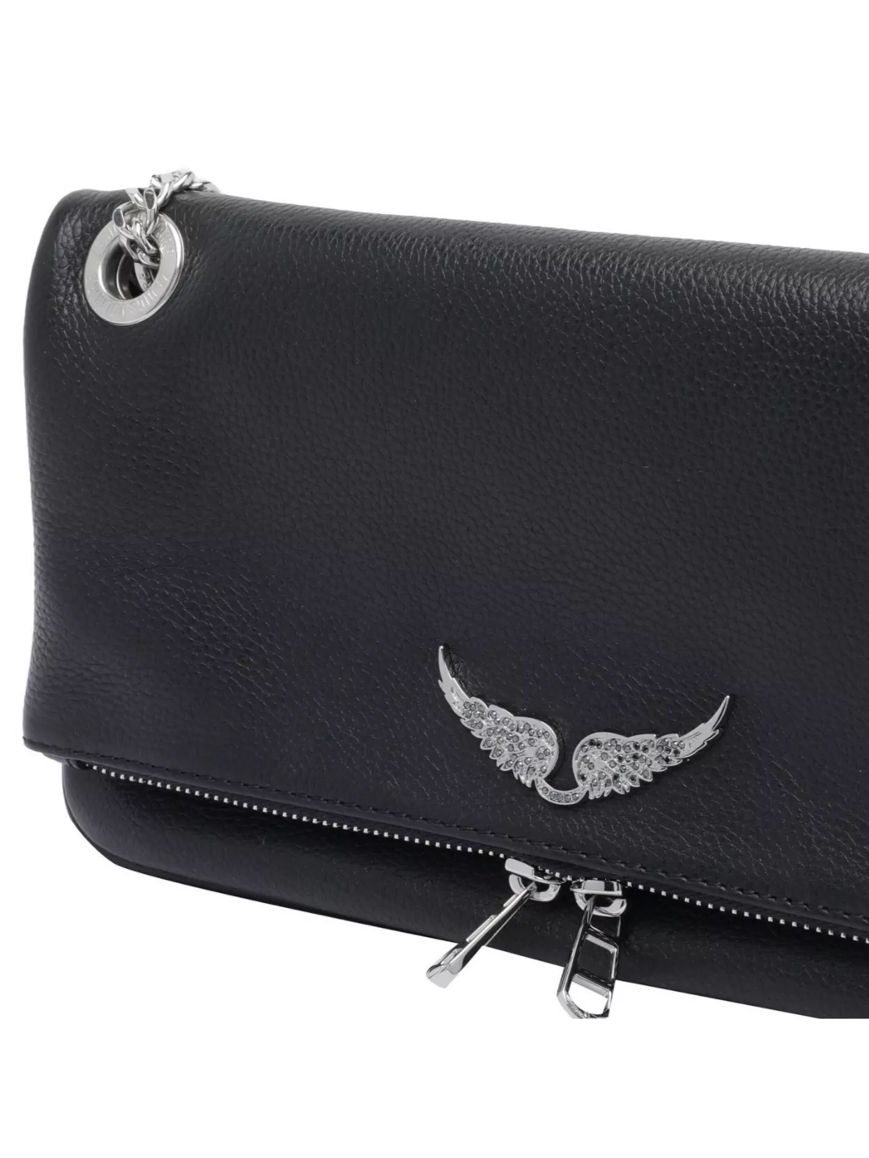 Zadig & Voltaire Leather Wing Shoulder Bag