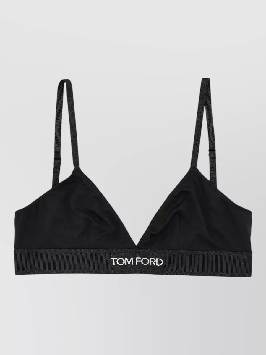 Tom Ford Logo Detail Bra Adjustable Strap Design