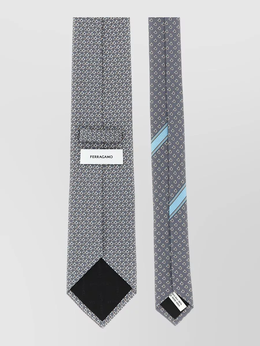 Ferragamo silk chicca tie