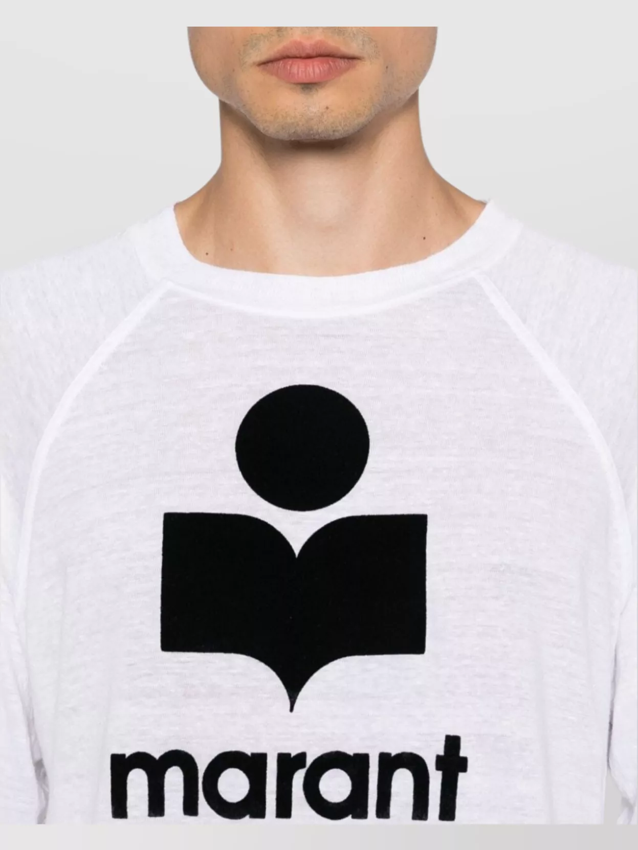 Isabel Marant Logo Crew Neck Sweatshirt